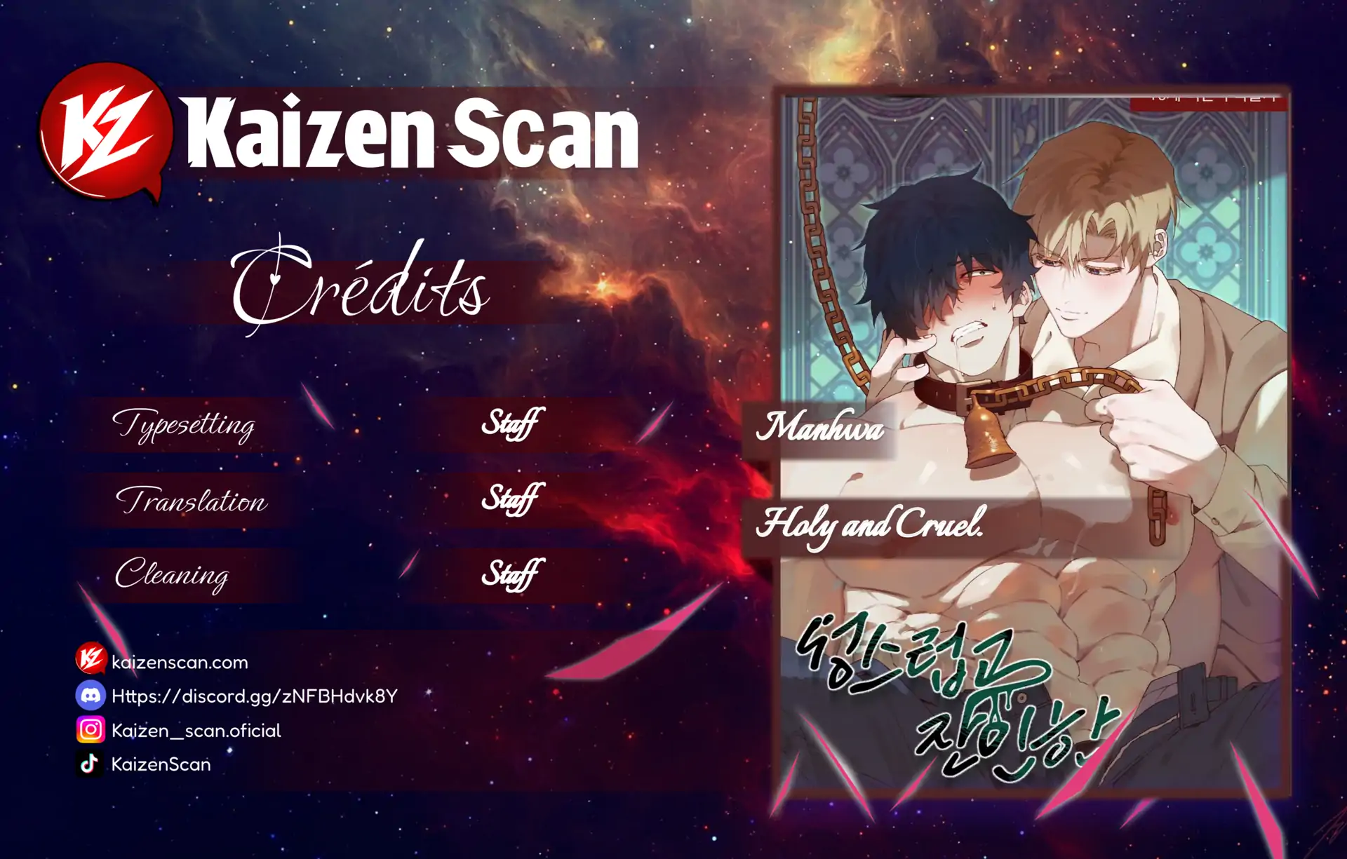 Holy and Cruel [Kaizen Scan] - Chapter 1 🔞🔞 manhwa