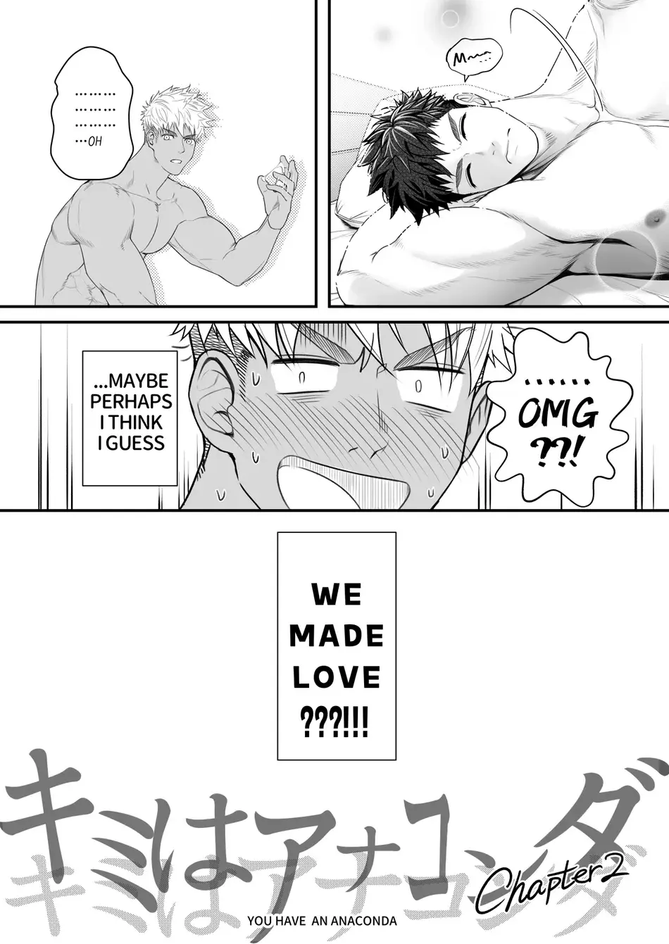 You Have an Anaconda! - Chapter 2 manhwa