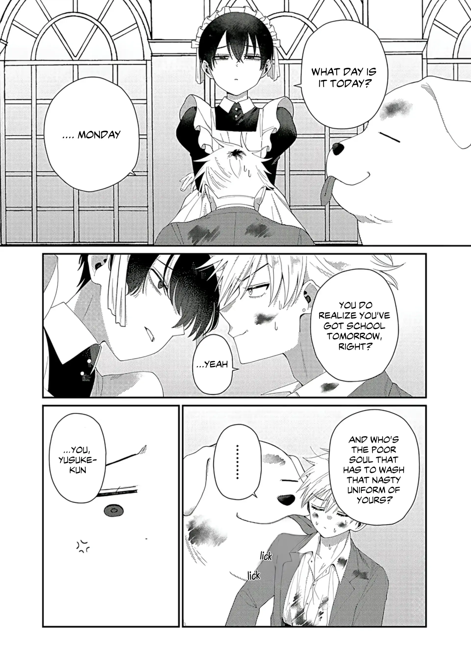 Tsuyoki Maid Ha Hitorija Merenai - Chapter 1 manhwa