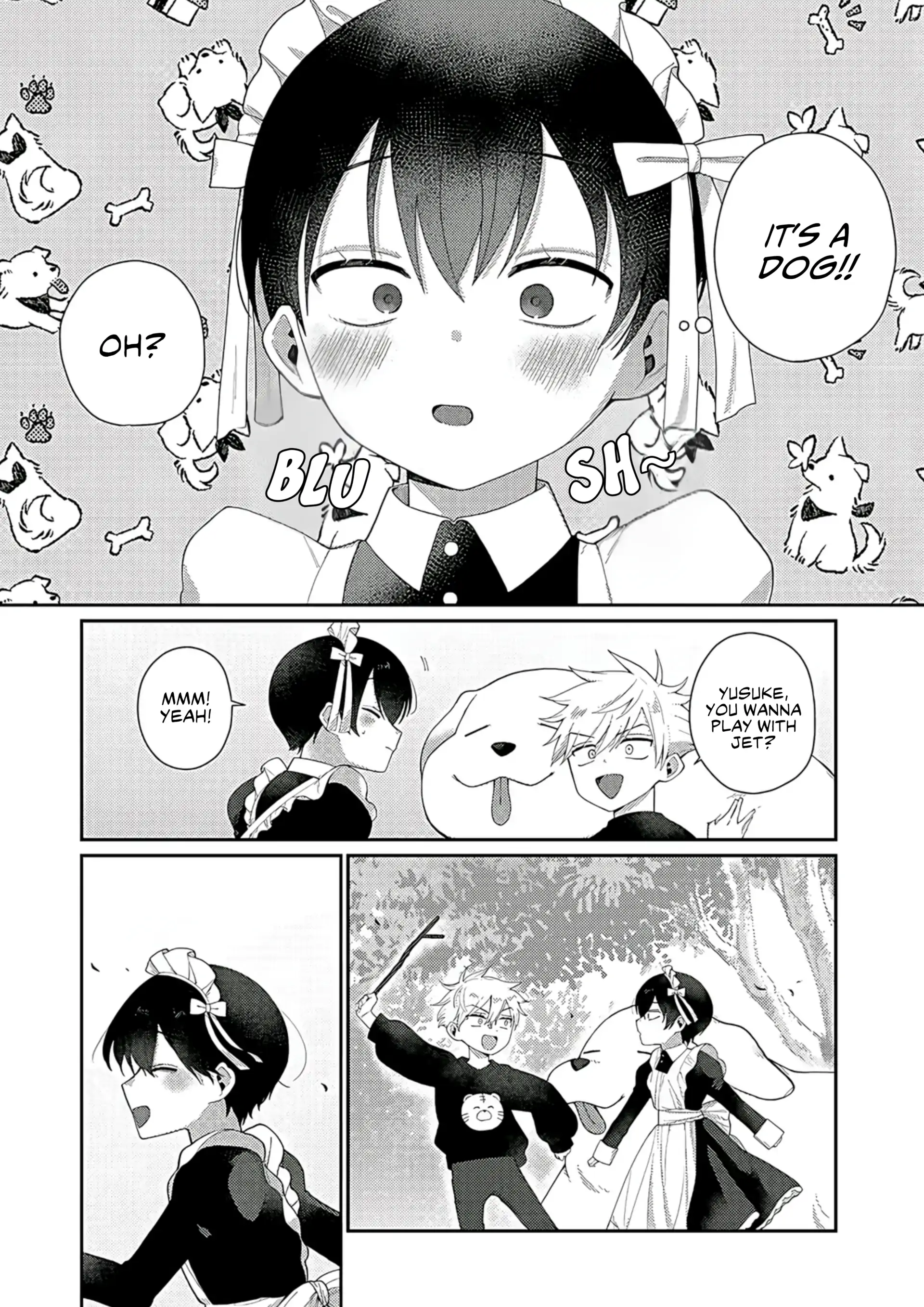 Tsuyoki Maid Ha Hitorija Merenai - Chapter 1 manhwa