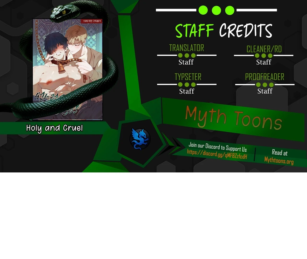 Holy and Cruel [Kaizen Scan] - Chapter 1🔞🔞🔞 manhwa