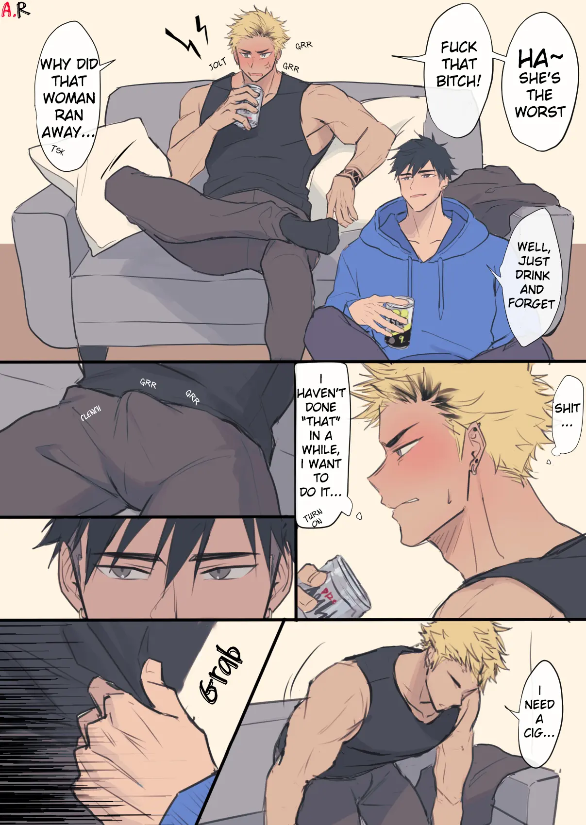 Two People Doing It Under The Influence Of Alcohol - Oneshot manhwa