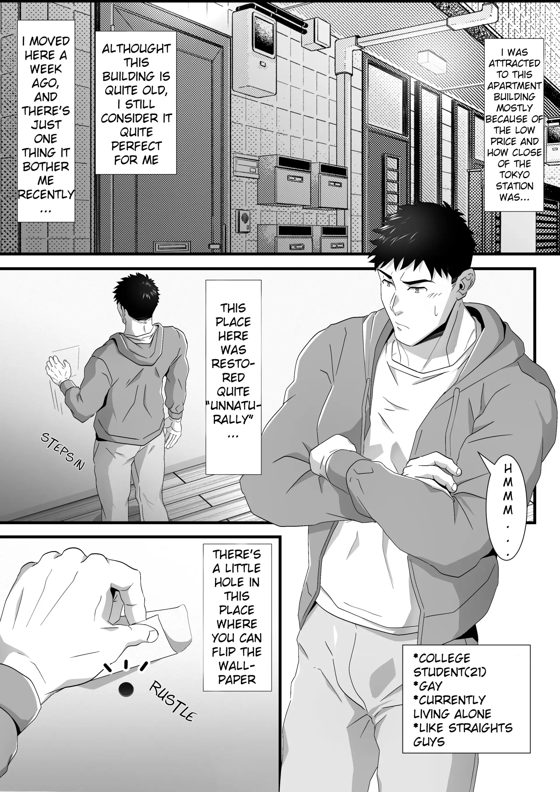 When You Look Into The Hole - Oneshot manhwa