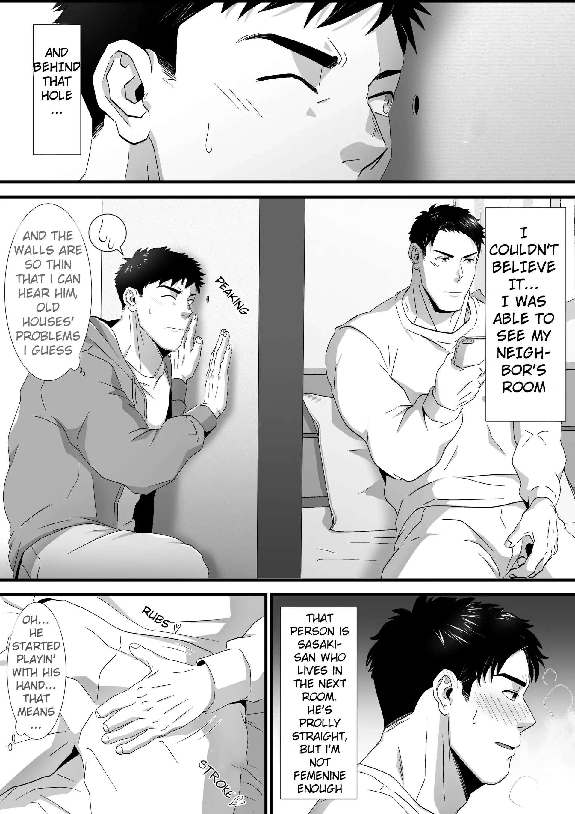 When You Look Into The Hole - Oneshot manhwa