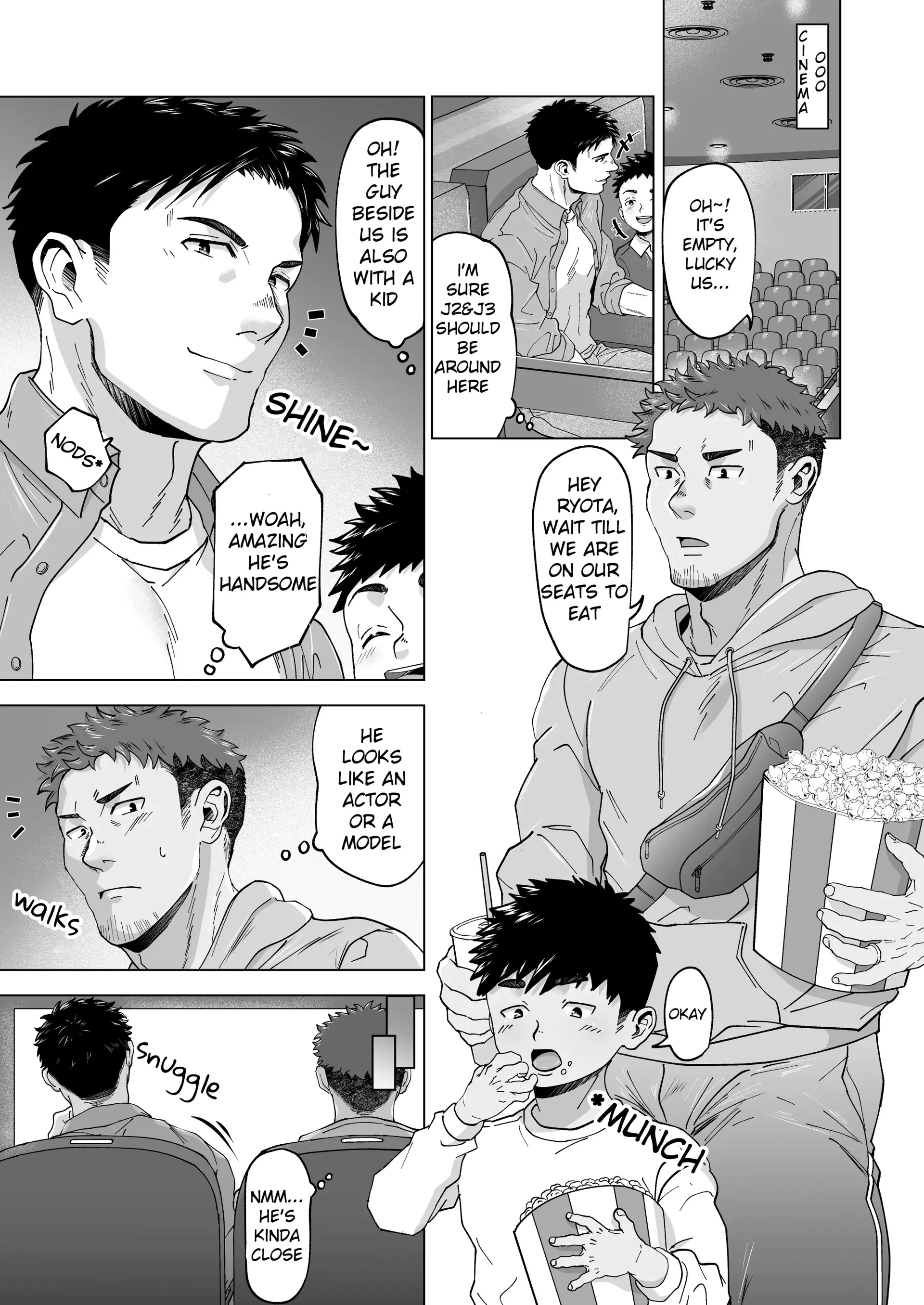 A Tale Of Two Papas’ Meeting - Oneshot manhwa