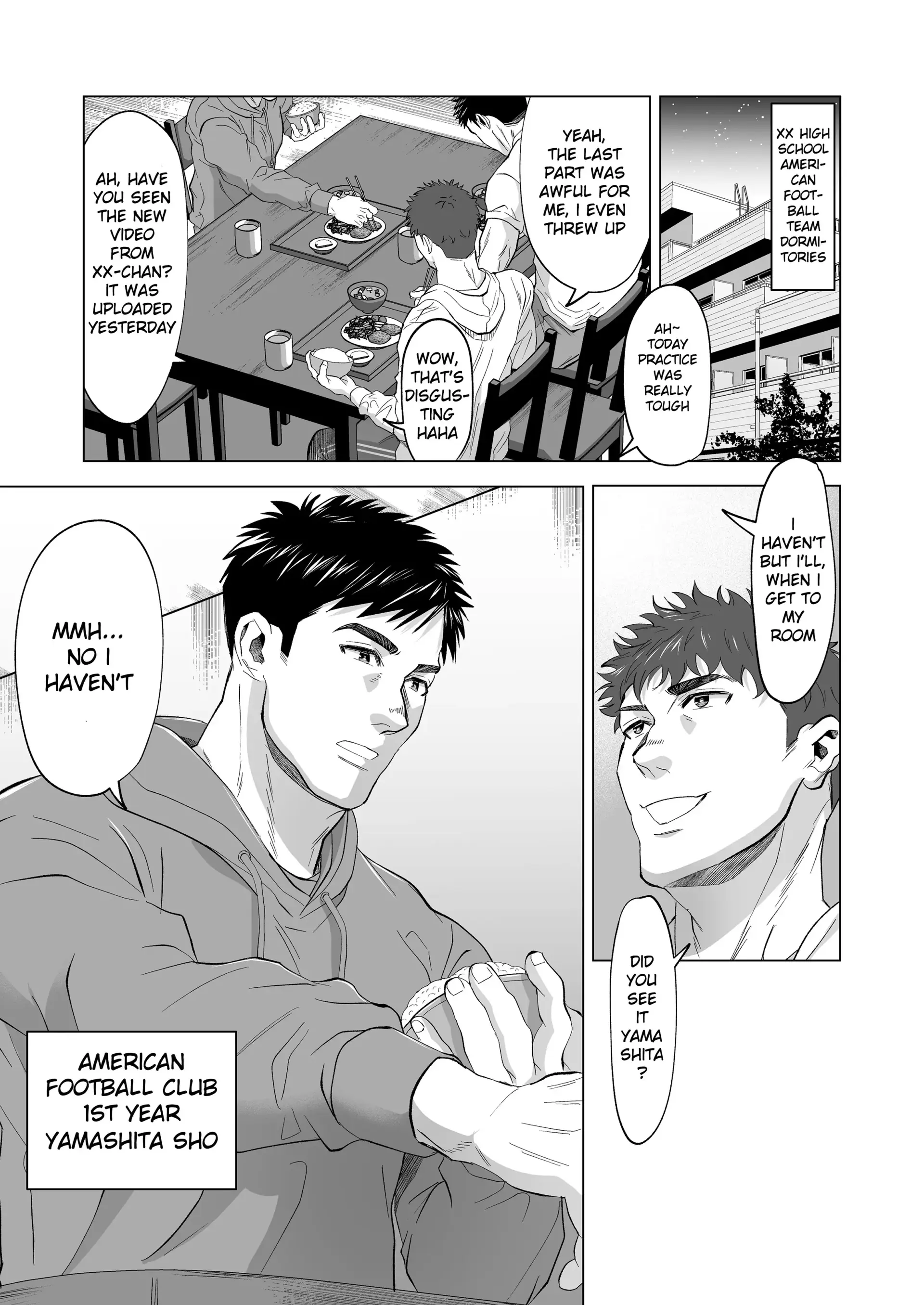 The Processing Room Of A Powerful American Football Team - Oneshot manhwa