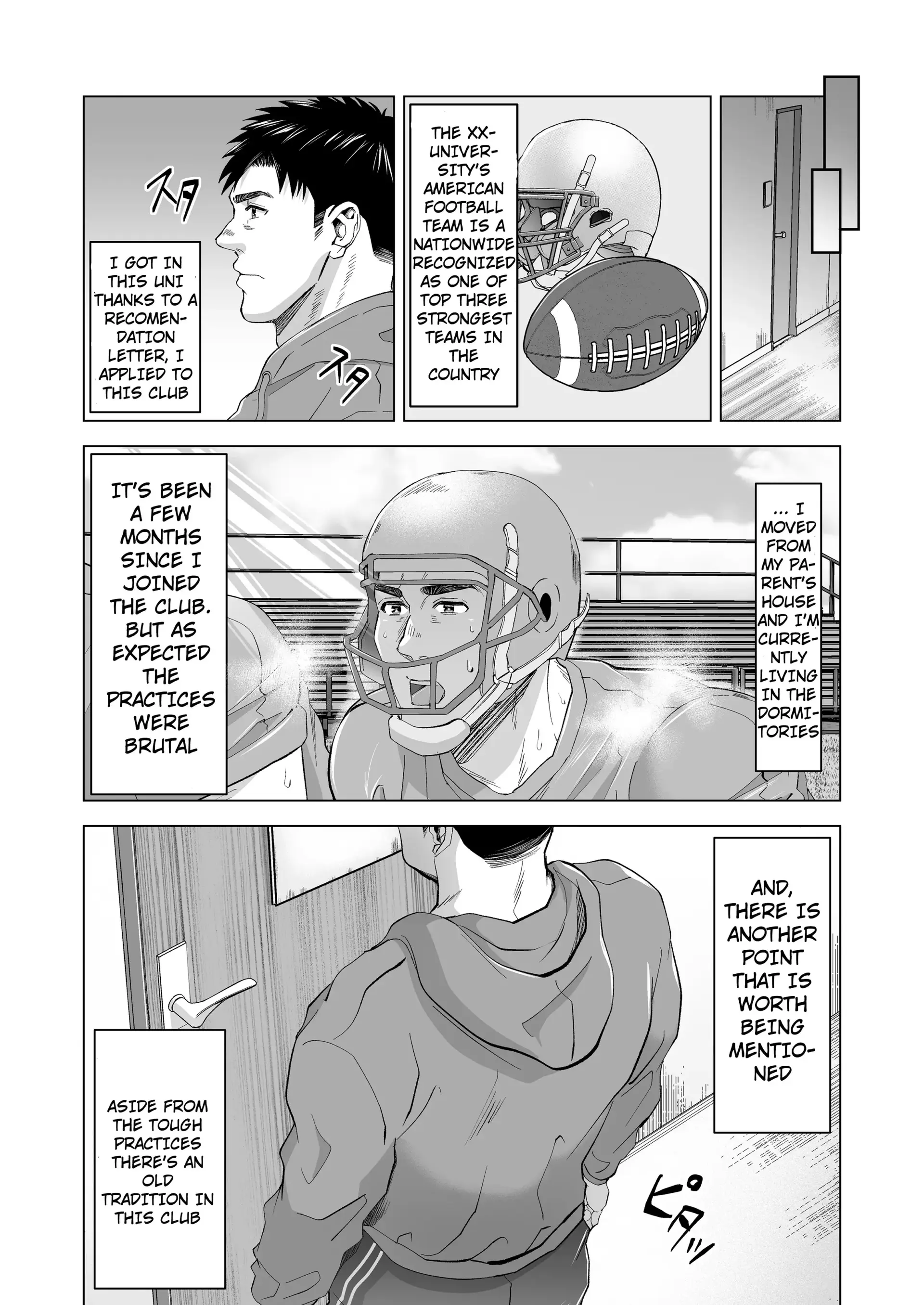The Processing Room Of A Powerful American Football Team - Oneshot manhwa