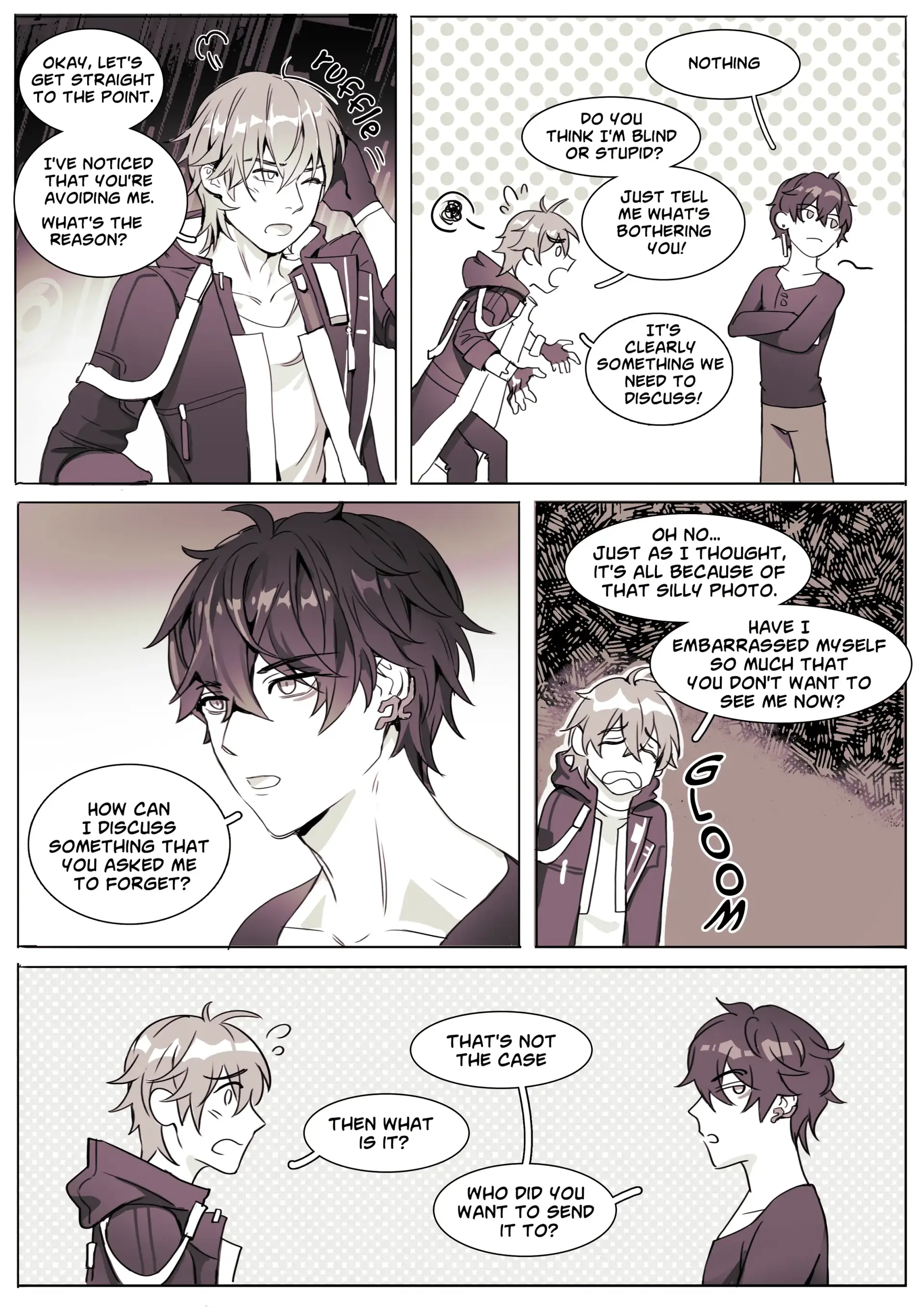 Sending Nudes to Dan Heng: Let’s Pretend It Never Happened - Oneshot manhwa