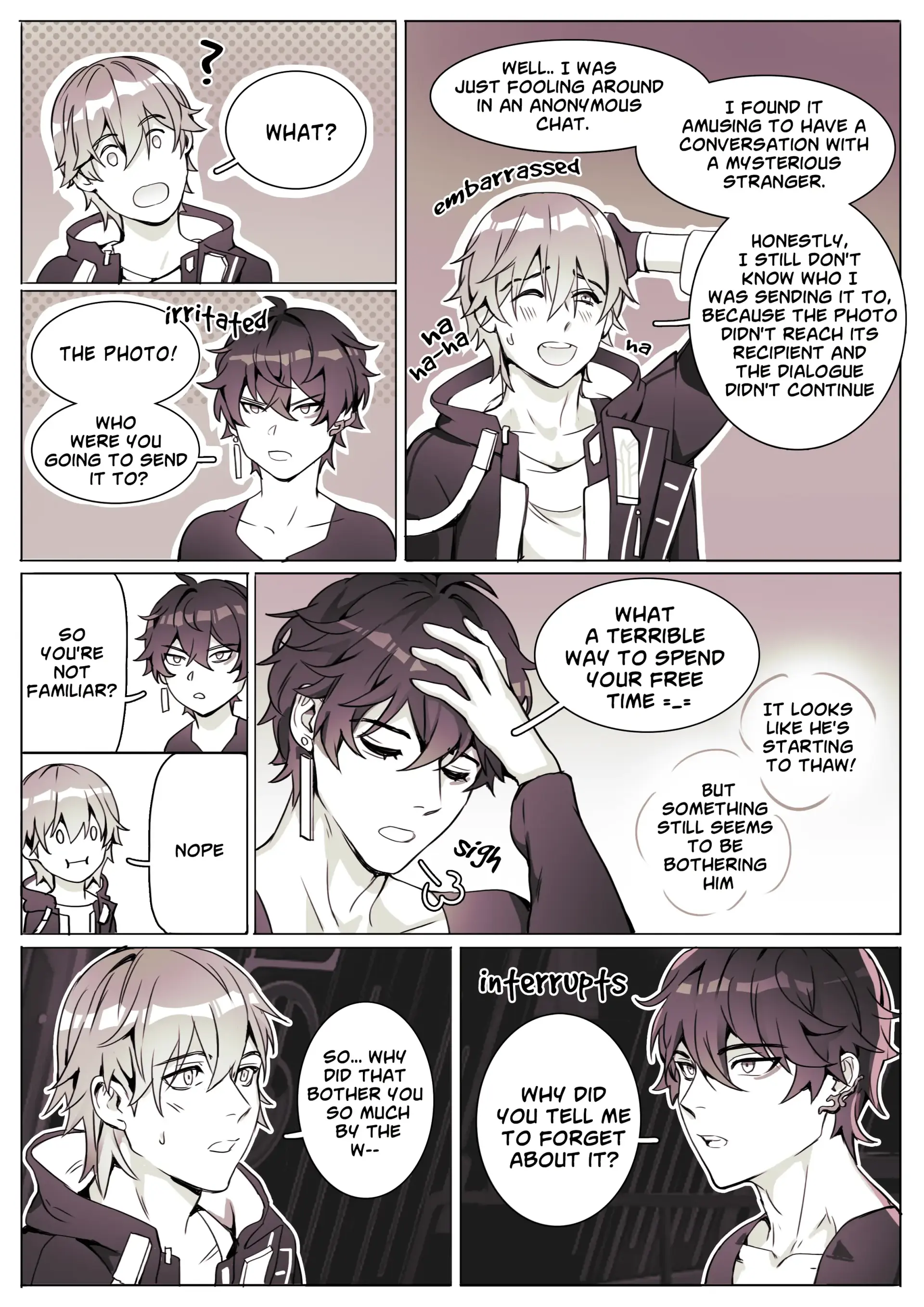 Sending Nudes to Dan Heng: Let’s Pretend It Never Happened - Oneshot manhwa