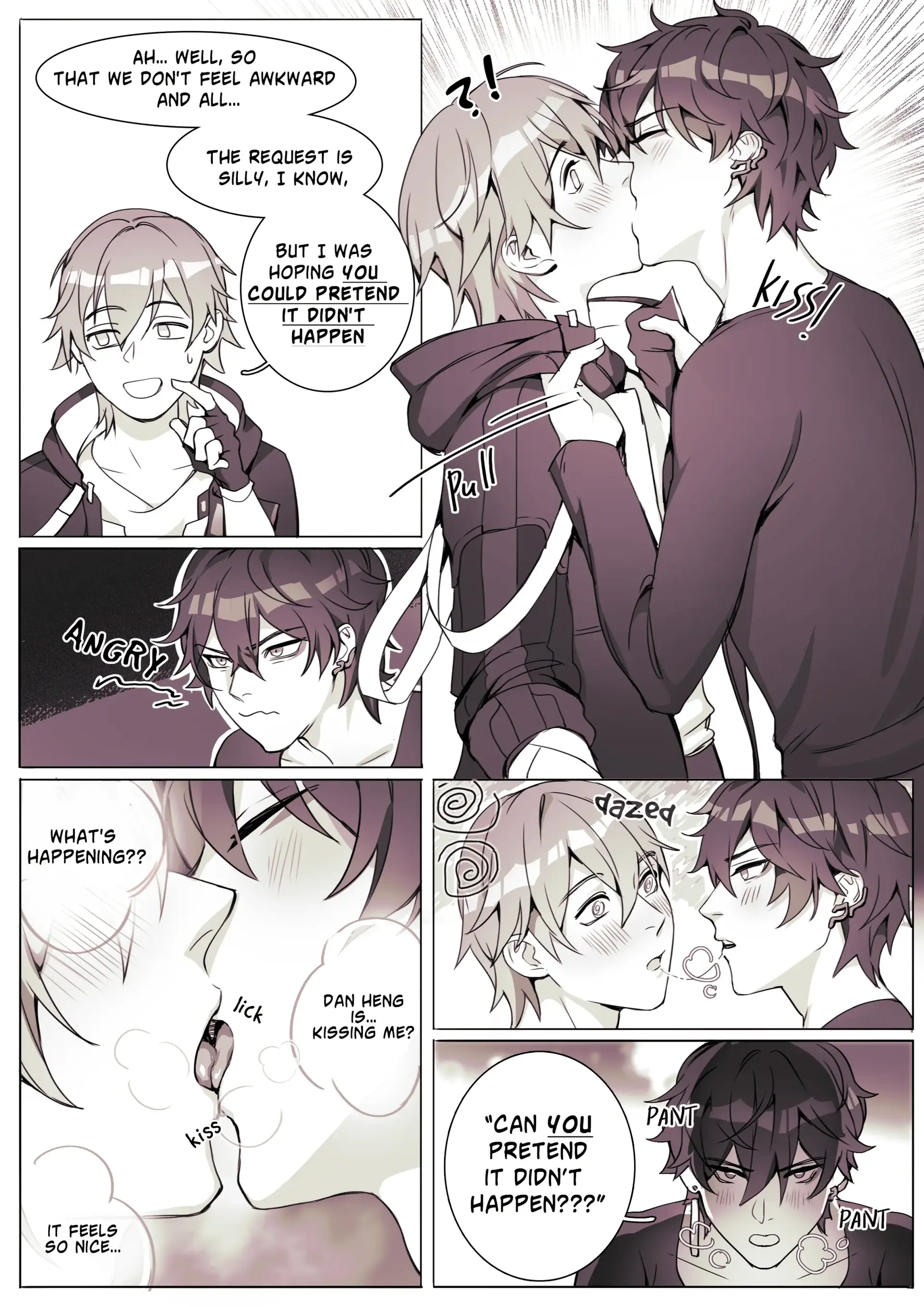 Sending Nudes to Dan Heng: Let’s Pretend It Never Happened - Oneshot manhwa