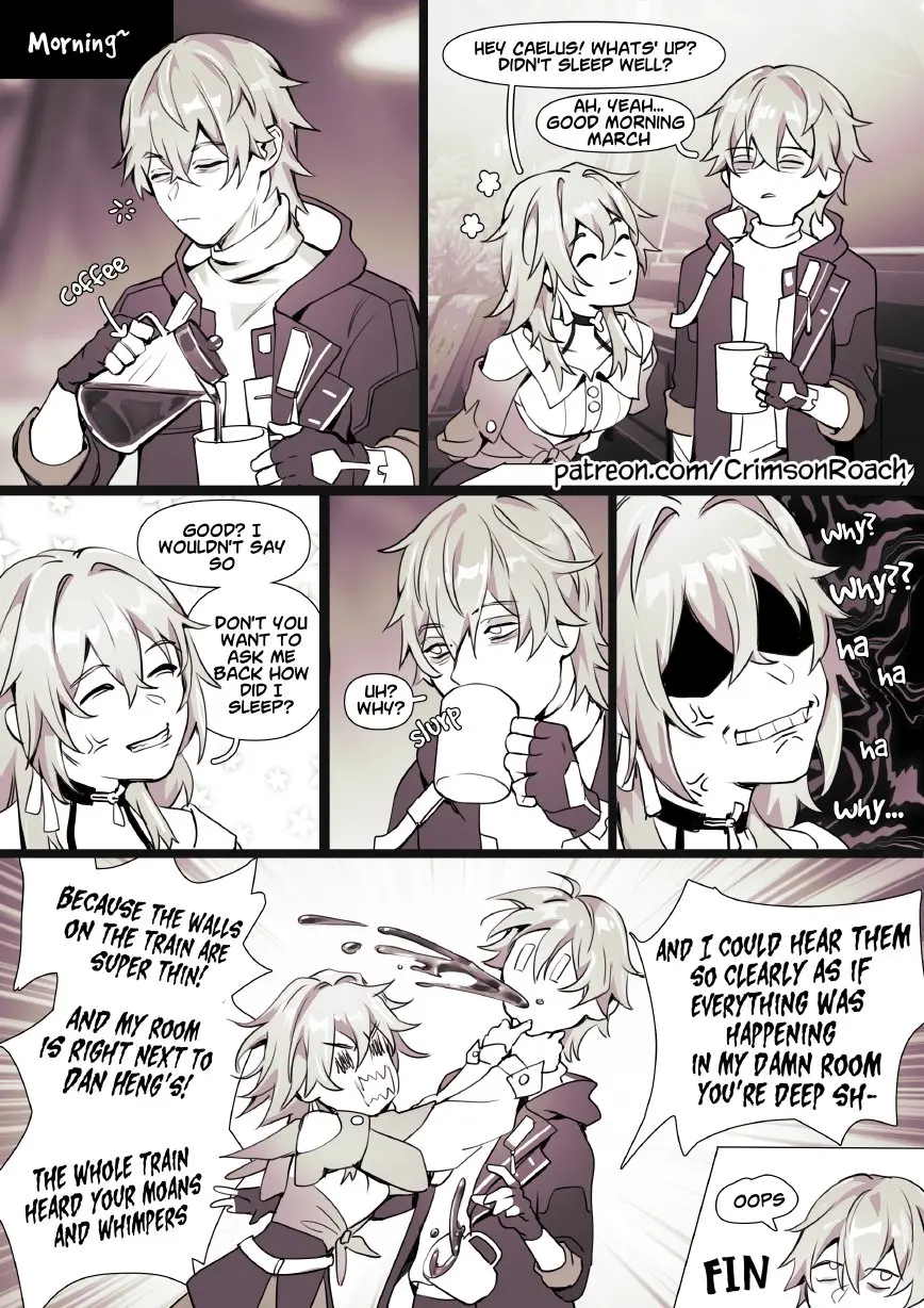 Sending Nudes to Dan Heng: Let’s Pretend It Never Happened - Oneshot manhwa