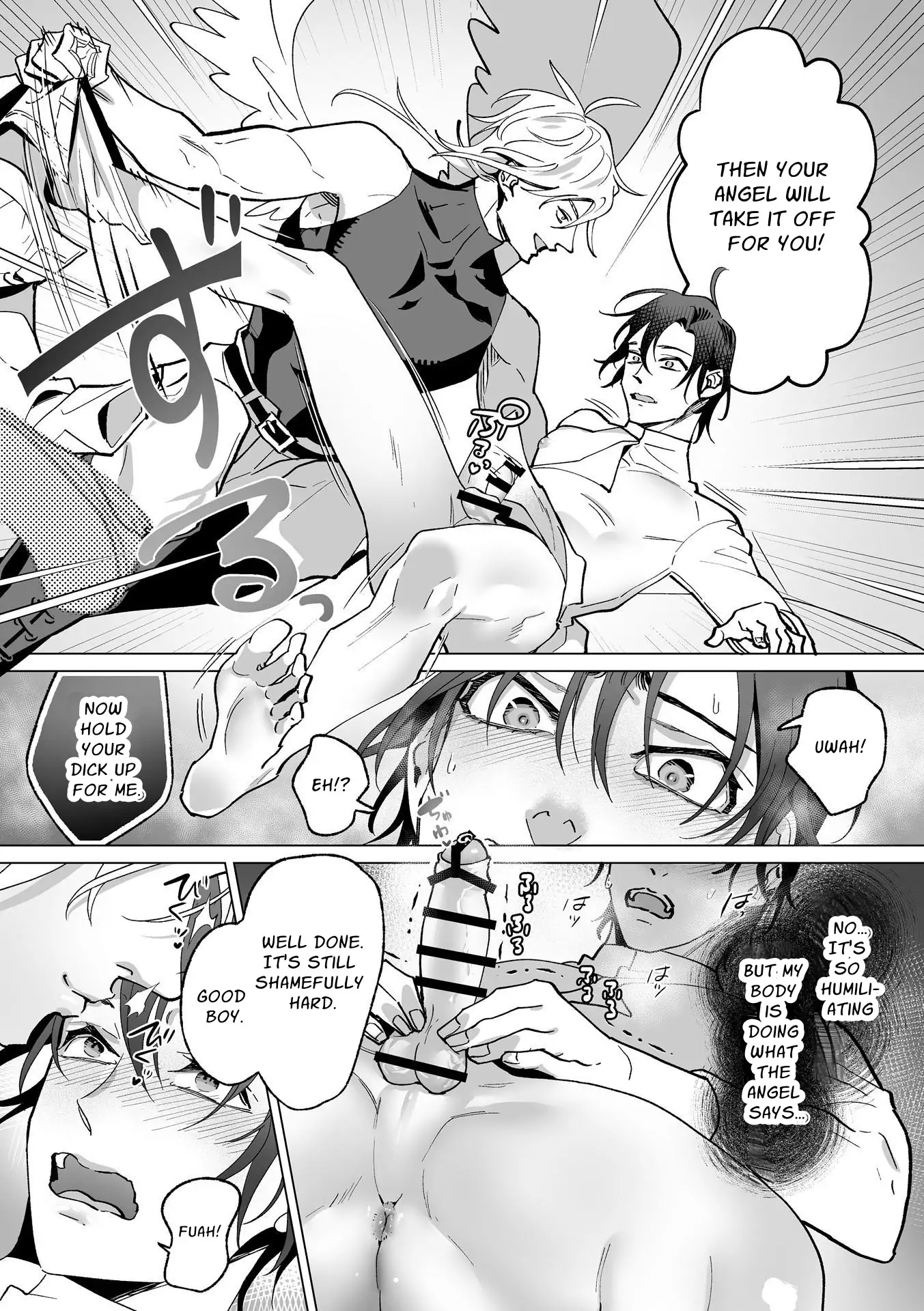 As The Sweetly Sadist Angel Commands [Official] - Part 1 (TW: dub-con) manhwa