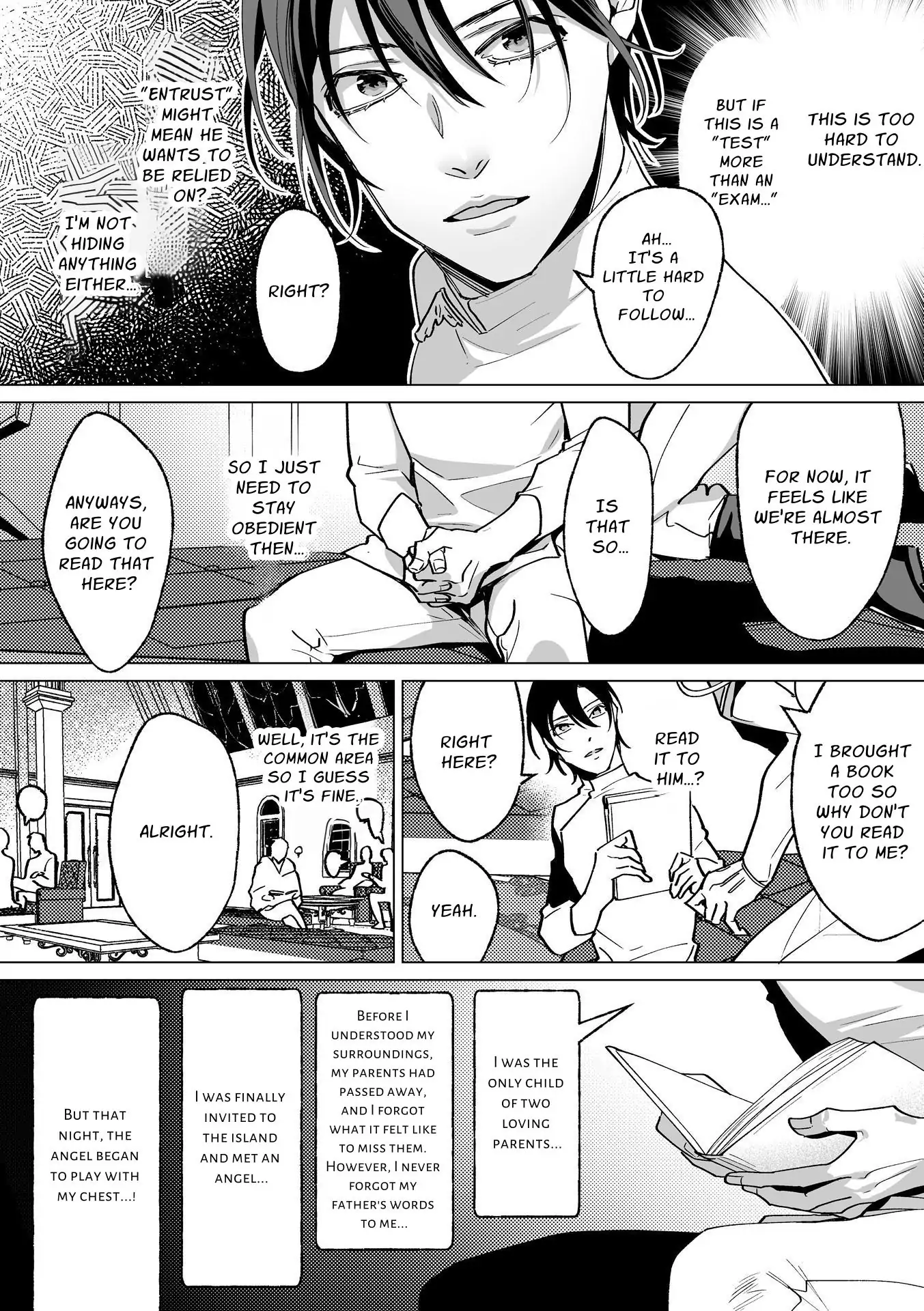 As The Sweetly Sadist Angel Commands [Official] - Part 1 (TW: dub-con) manhwa