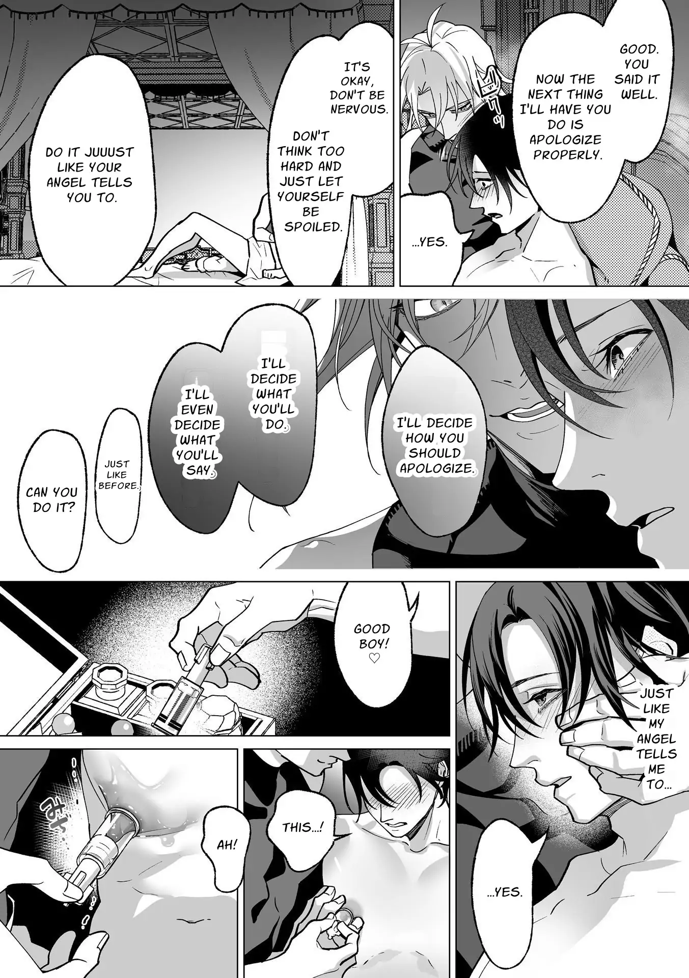 As The Sweetly Sadist Angel Commands [Official] - Part 1 (TW: dub-con) manhwa