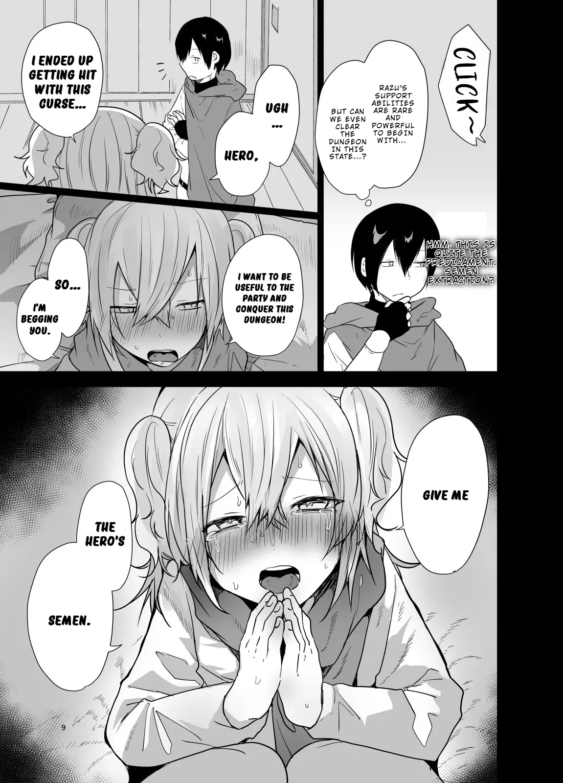 Think we can clear the dungeon with a male only party - Chapter 1 manhwa