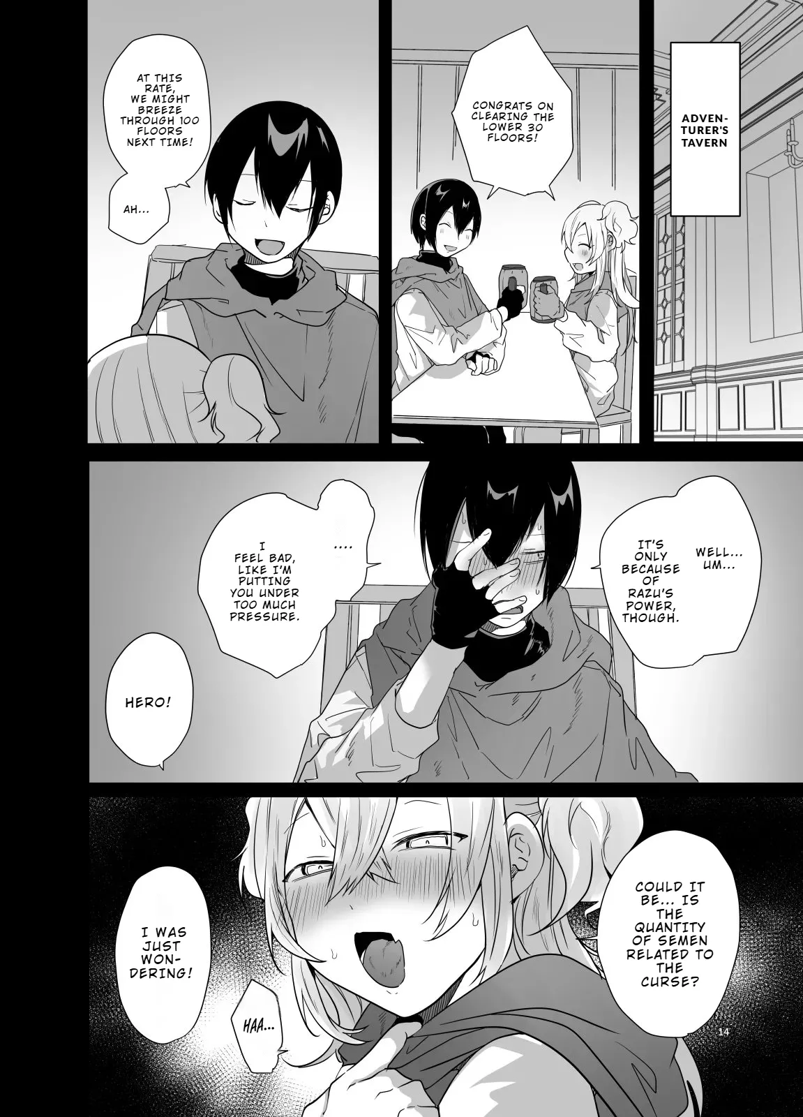 Think we can clear the dungeon with a male only party - Chapter 1 manhwa