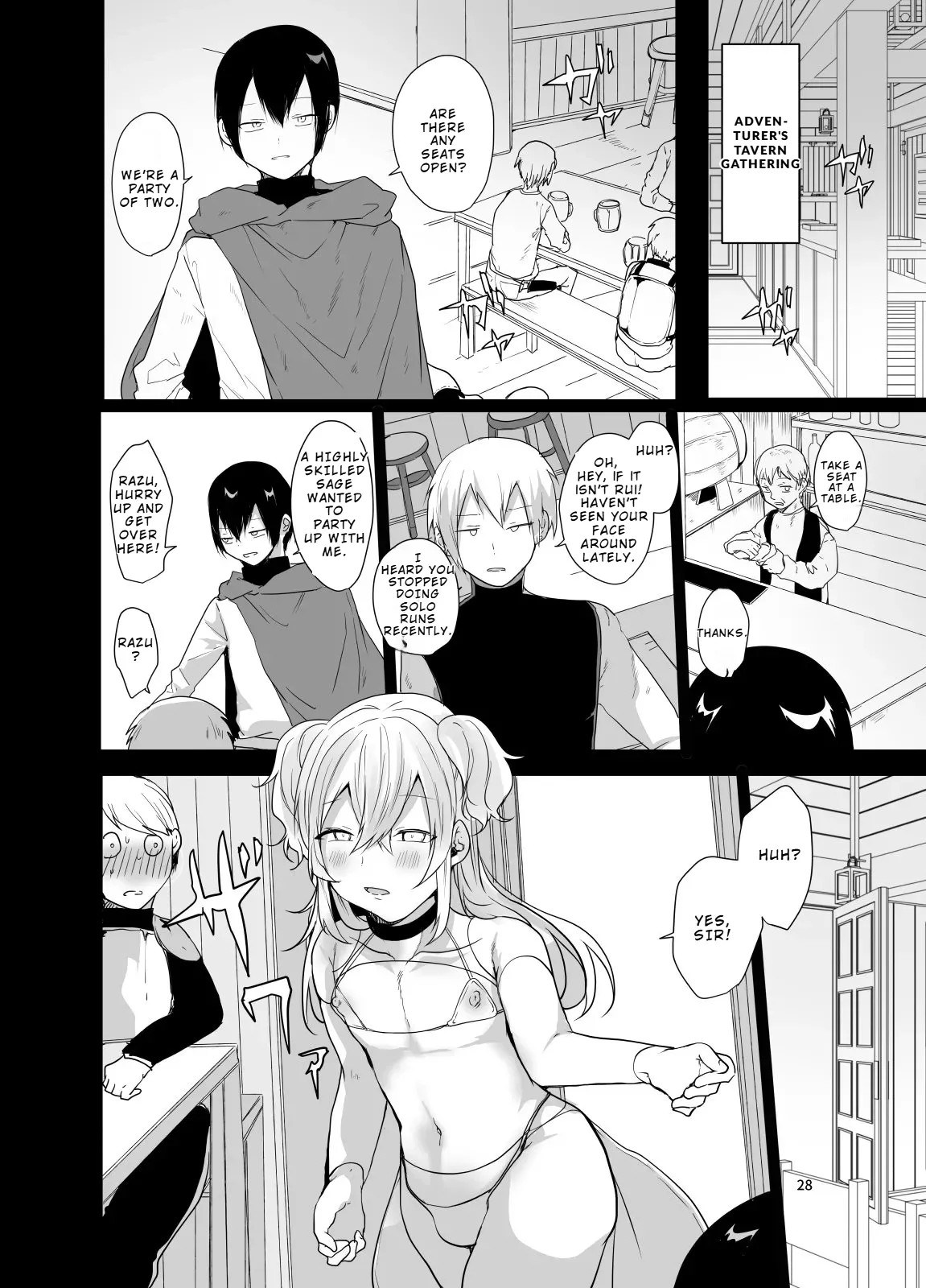 Think we can clear the dungeon with a male only party - Chapter 1 manhwa