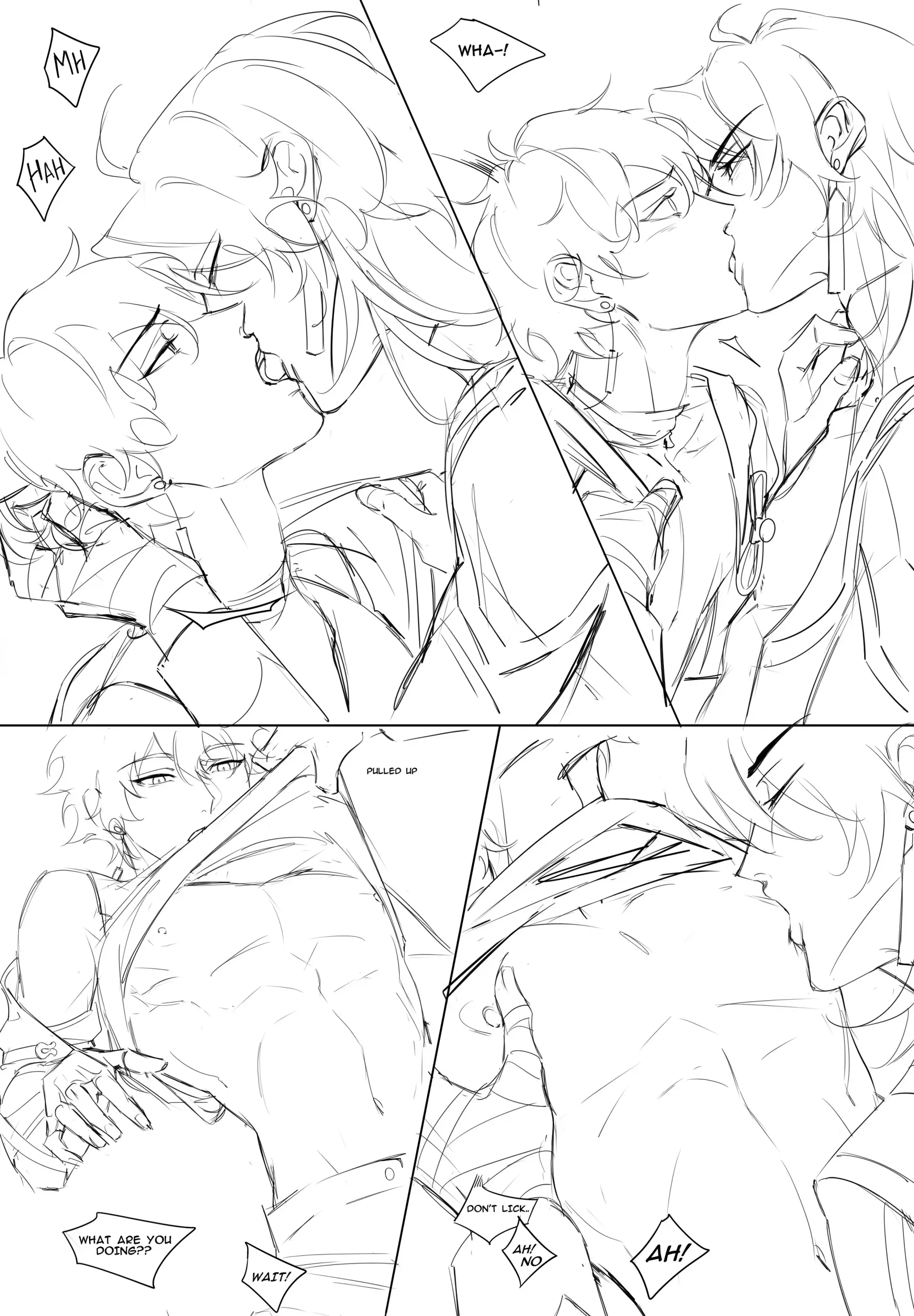 Sending Nudes to Dan Heng: Let’s Pretend It Never Happened - Chapter 4 manhwa