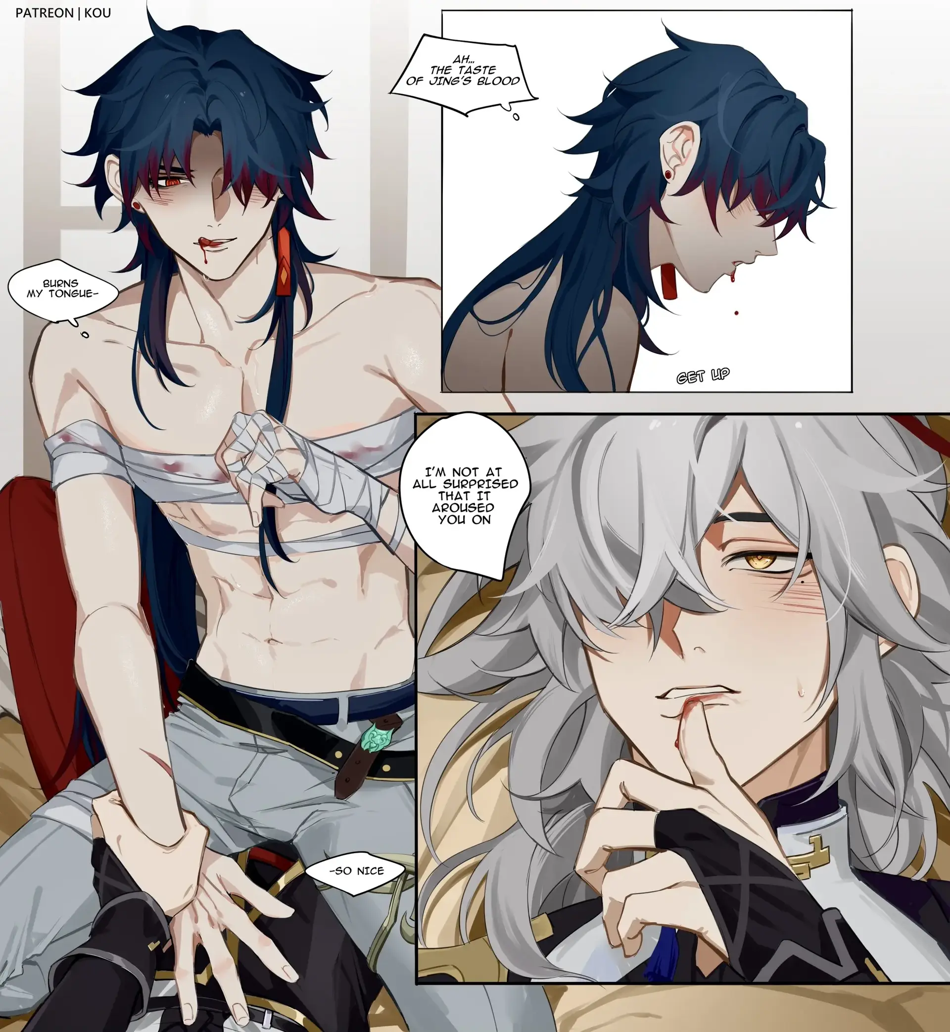 Sending Nudes to Dan Heng: Let’s Pretend It Never Happened - Chapter 7 manhwa