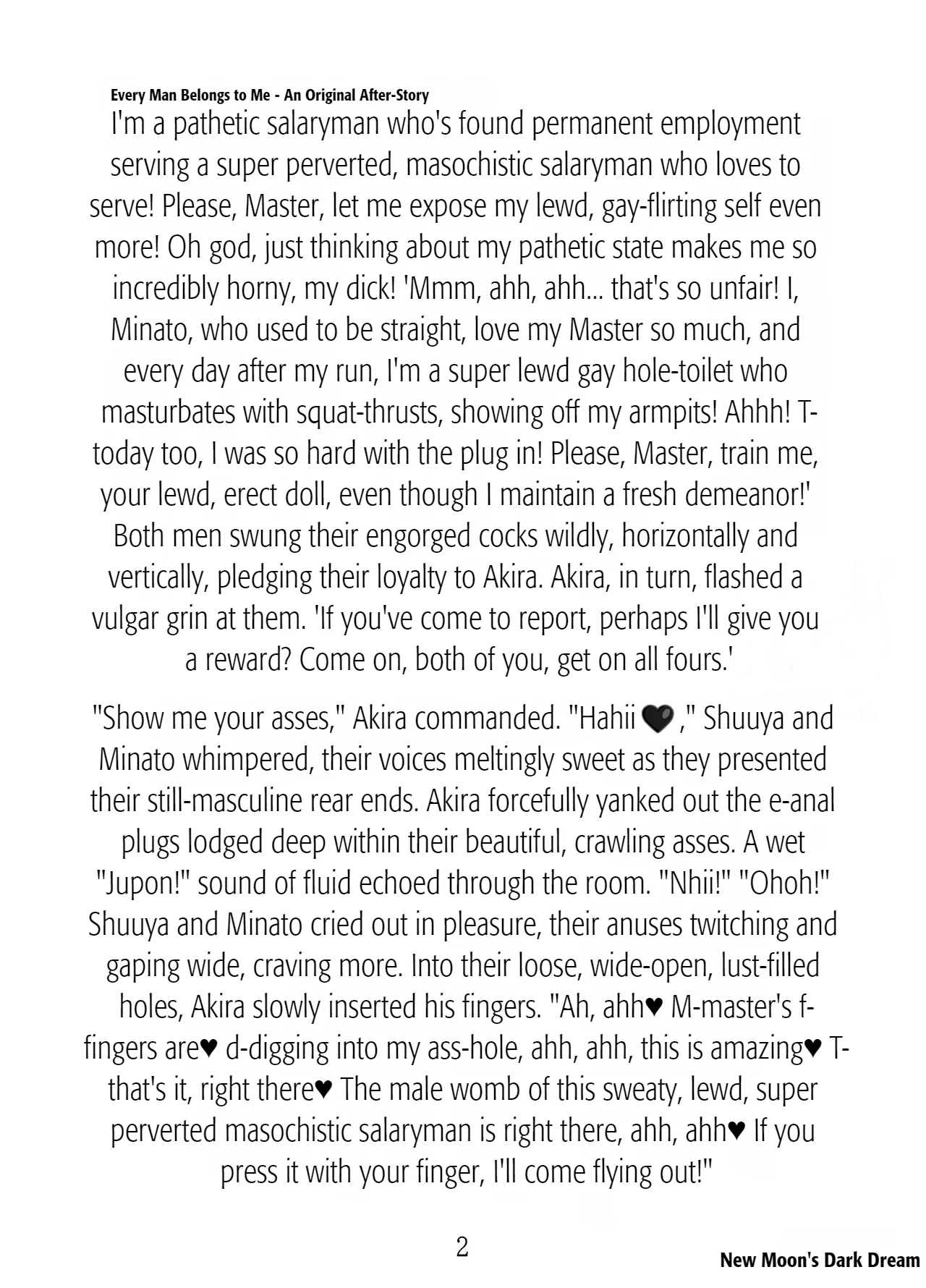 All Men Are My Possessions - Chapter 1 manhwa