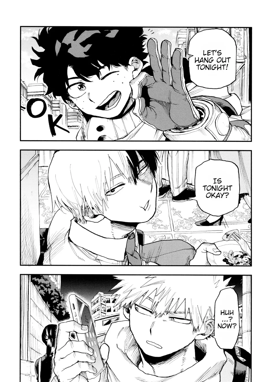 THREE FRIEND WITH BENEFIT — BOKU NO HERO ACADEMIA DJ — [arasoyo] - Chapter 1 manhwa