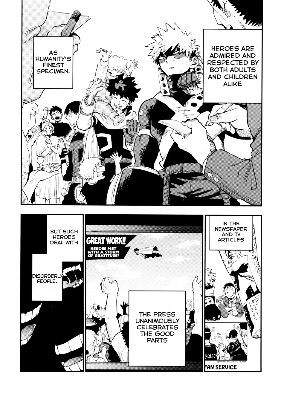 THREE FRIEND WITH BENEFIT — BOKU NO HERO ACADEMIA DJ — [arasoyo] - Chapter 1 manhwa