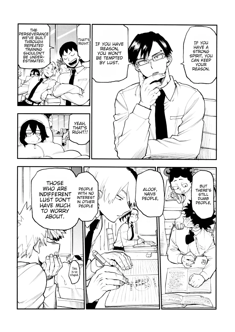 THREE FRIEND WITH BENEFIT — BOKU NO HERO ACADEMIA DJ — [arasoyo] - Chapter 1 manhwa