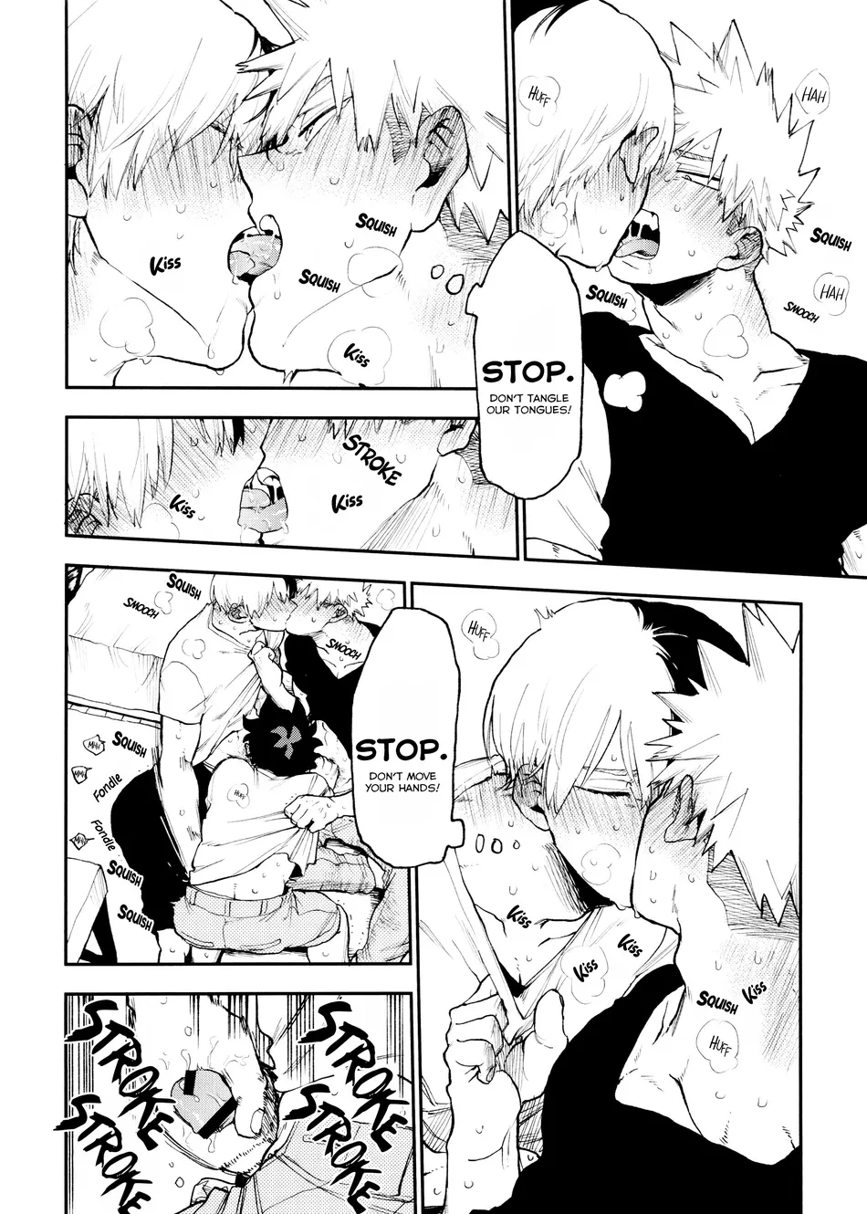 THREE FRIEND WITH BENEFIT — BOKU NO HERO ACADEMIA DJ — [arasoyo] - Chapter 1 manhwa