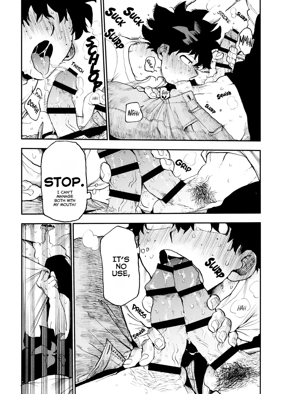 THREE FRIEND WITH BENEFIT — BOKU NO HERO ACADEMIA DJ — [arasoyo] - Chapter 1 manhwa