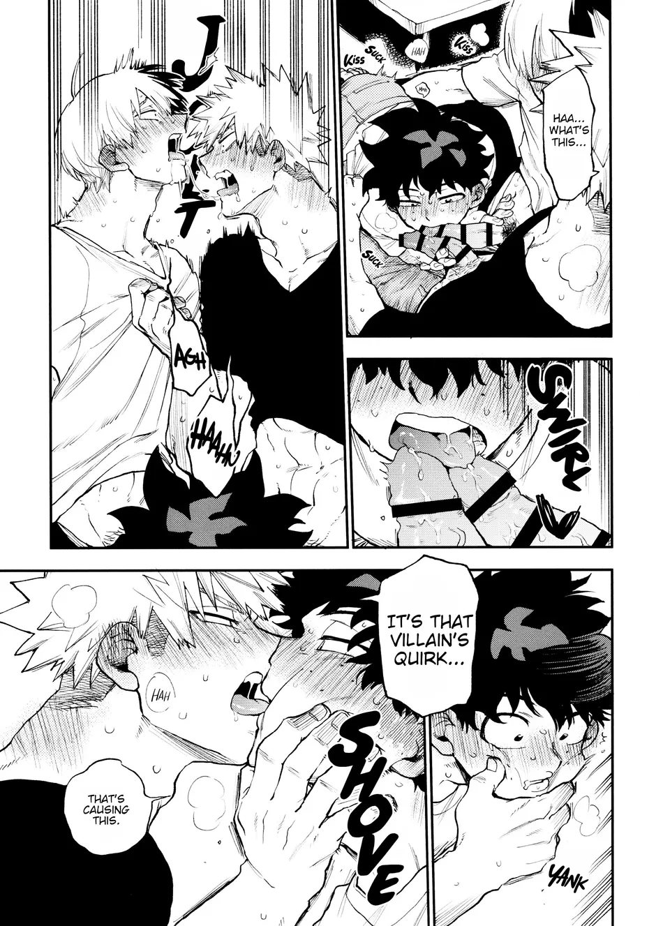 THREE FRIEND WITH BENEFIT — BOKU NO HERO ACADEMIA DJ — [arasoyo] - Chapter 1 manhwa