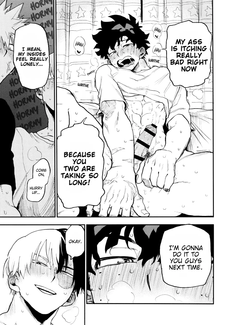 THREE FRIEND WITH BENEFIT — BOKU NO HERO ACADEMIA DJ — [arasoyo] - Chapter 1 manhwa