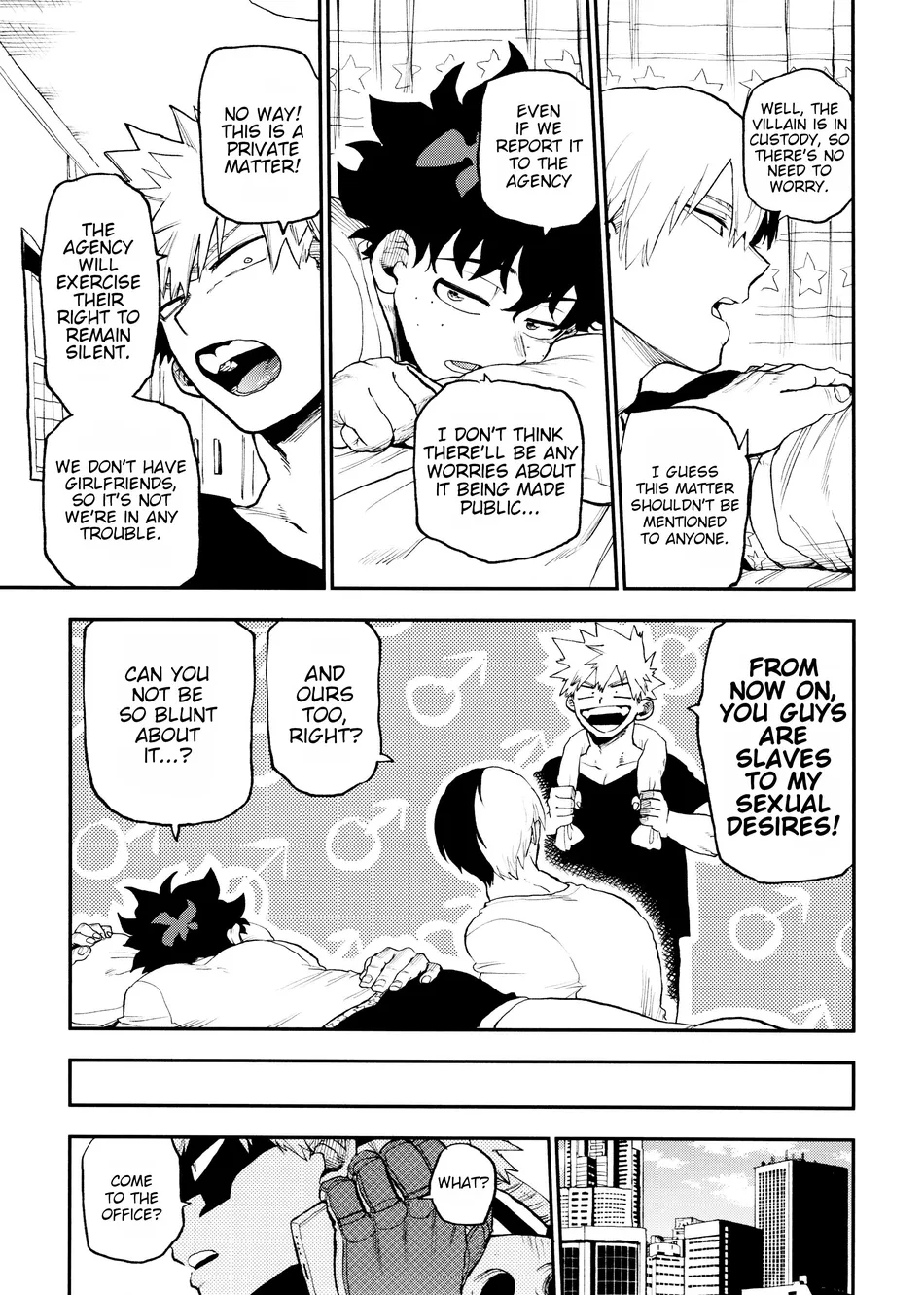 THREE FRIEND WITH BENEFIT — BOKU NO HERO ACADEMIA DJ — [arasoyo] - Chapter 1 manhwa