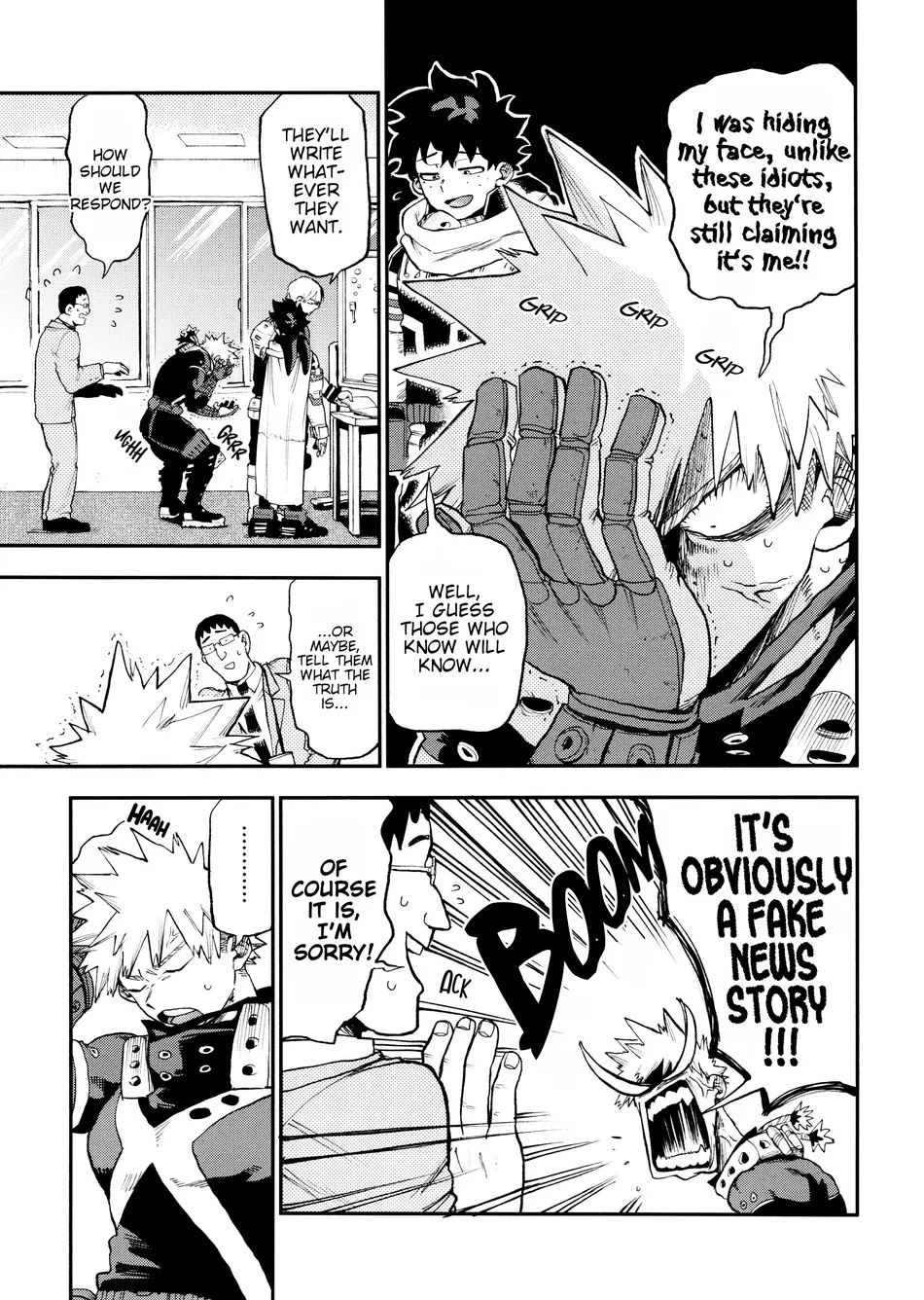 THREE FRIEND WITH BENEFIT — BOKU NO HERO ACADEMIA DJ — [arasoyo] - Chapter 1 manhwa