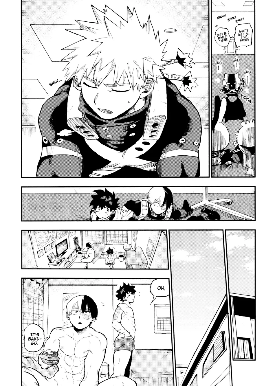 THREE FRIEND WITH BENEFIT — BOKU NO HERO ACADEMIA DJ — [arasoyo] - Chapter 2 manhwa