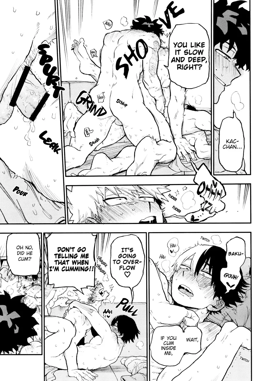 THREE FRIEND WITH BENEFIT — BOKU NO HERO ACADEMIA DJ — [arasoyo] - Chapter 2 manhwa