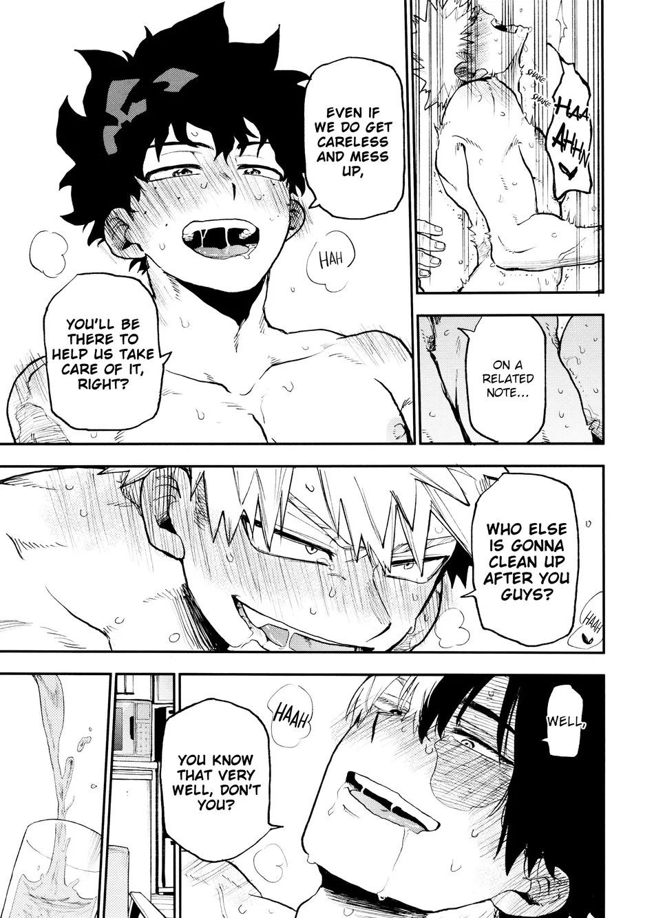 THREE FRIEND WITH BENEFIT — BOKU NO HERO ACADEMIA DJ — [arasoyo] - Chapter 2 manhwa