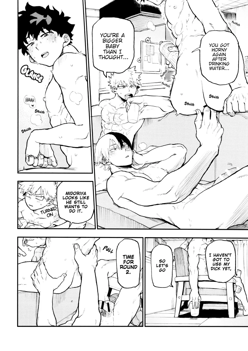THREE FRIEND WITH BENEFIT — BOKU NO HERO ACADEMIA DJ — [arasoyo] - Chapter 2 manhwa