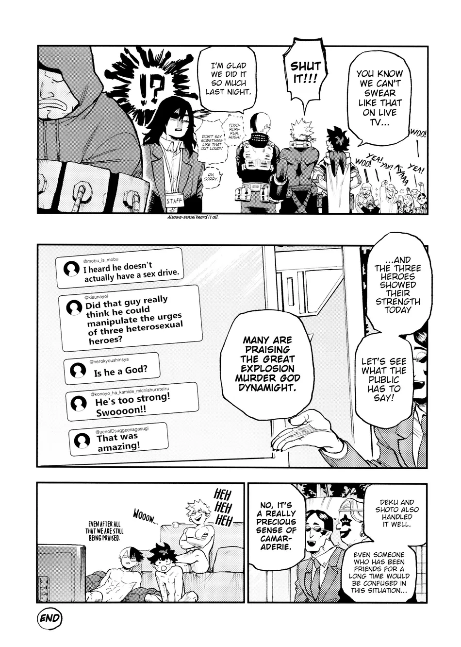 THREE FRIEND WITH BENEFIT — BOKU NO HERO ACADEMIA DJ — [arasoyo] - Chapter 3 manhwa