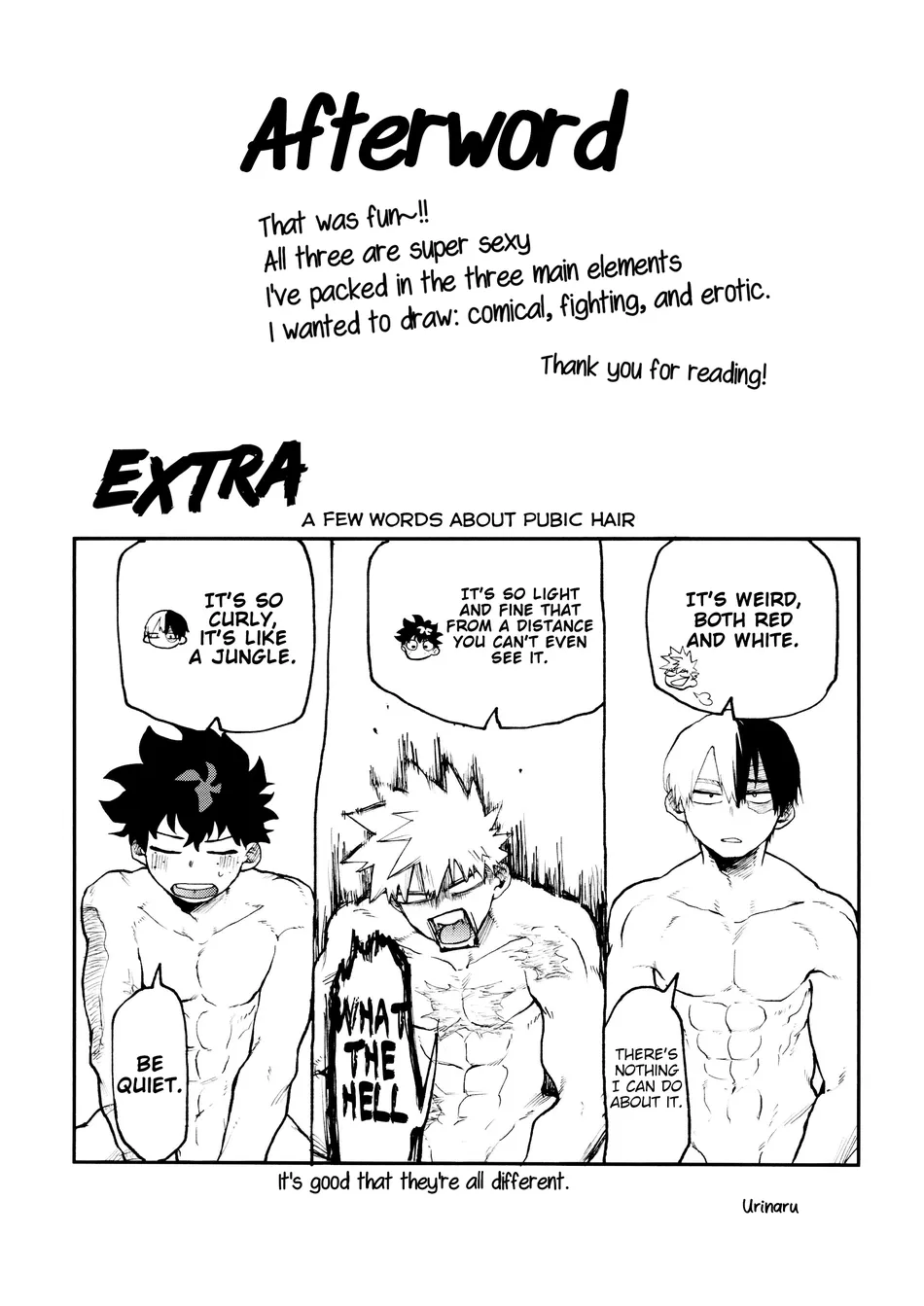 THREE FRIEND WITH BENEFIT — BOKU NO HERO ACADEMIA DJ — [arasoyo] - Chapter 3 manhwa