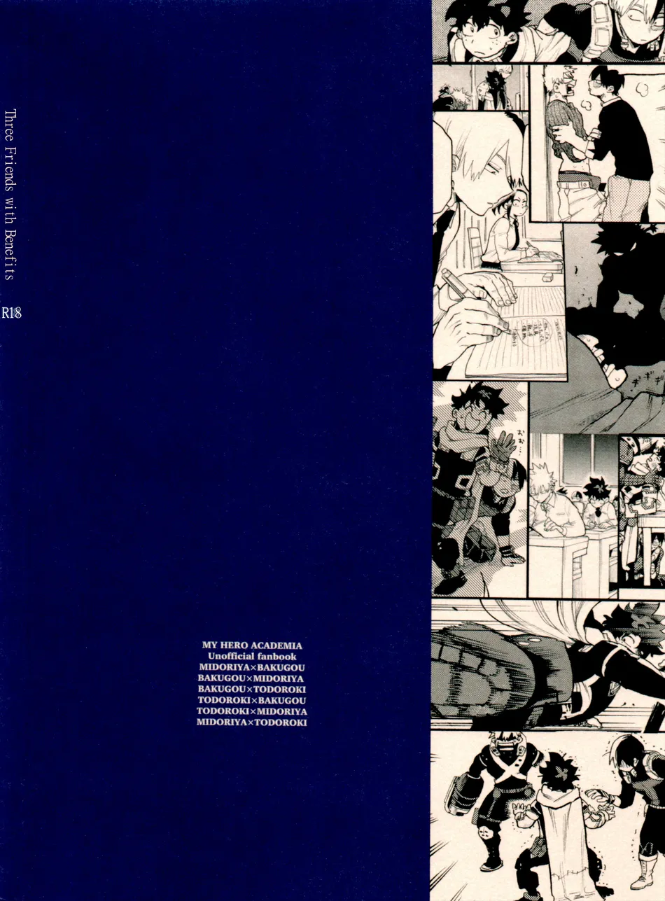 THREE FRIEND WITH BENEFIT — BOKU NO HERO ACADEMIA DJ — [arasoyo] - Chapter 3 manhwa