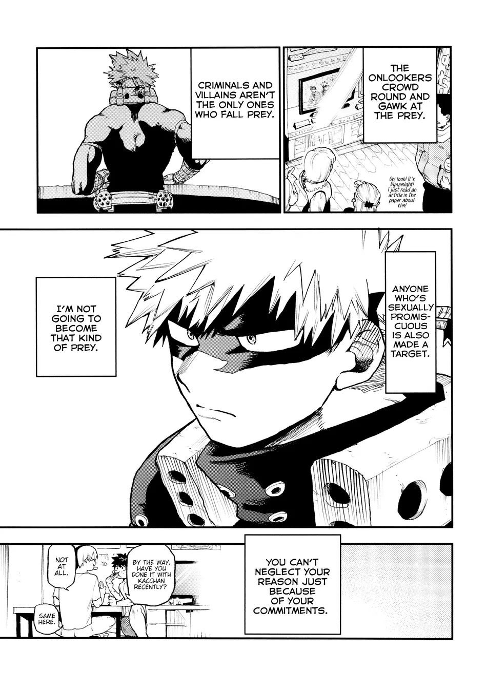 THREE FRIEND WITH BENEFIT — BOKU NO HERO ACADEMIA DJ — [arasoyo] - ONESHOT manhwa