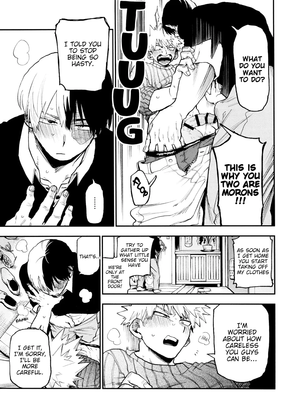 THREE FRIEND WITH BENEFIT — BOKU NO HERO ACADEMIA DJ — [arasoyo] - ONESHOT manhwa