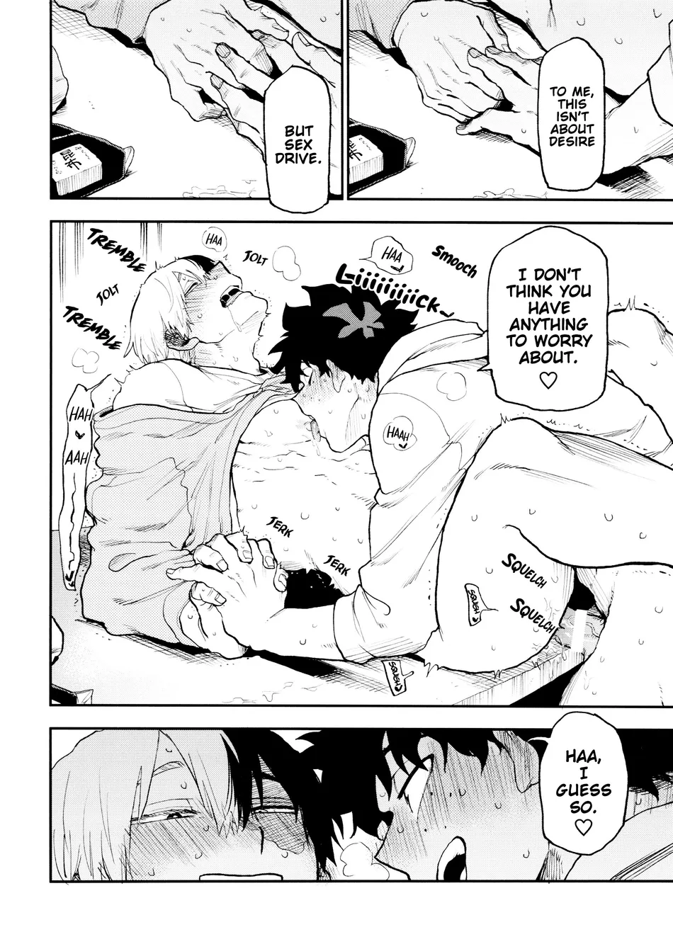 THREE FRIEND WITH BENEFIT — BOKU NO HERO ACADEMIA DJ — [arasoyo] - ONESHOT manhwa