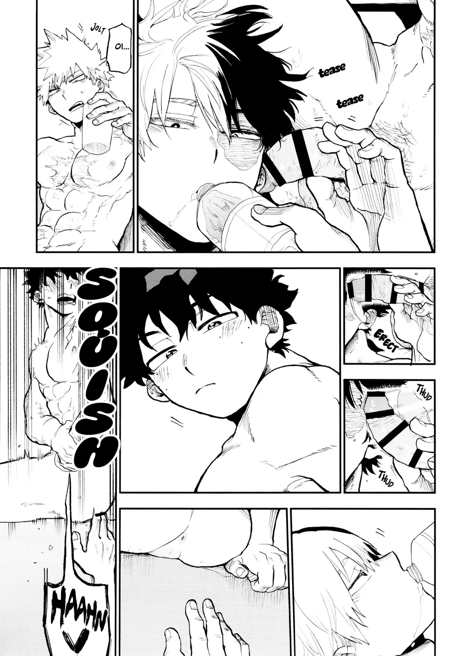 THREE FRIEND WITH BENEFIT — BOKU NO HERO ACADEMIA DJ — [arasoyo] - ONESHOT manhwa