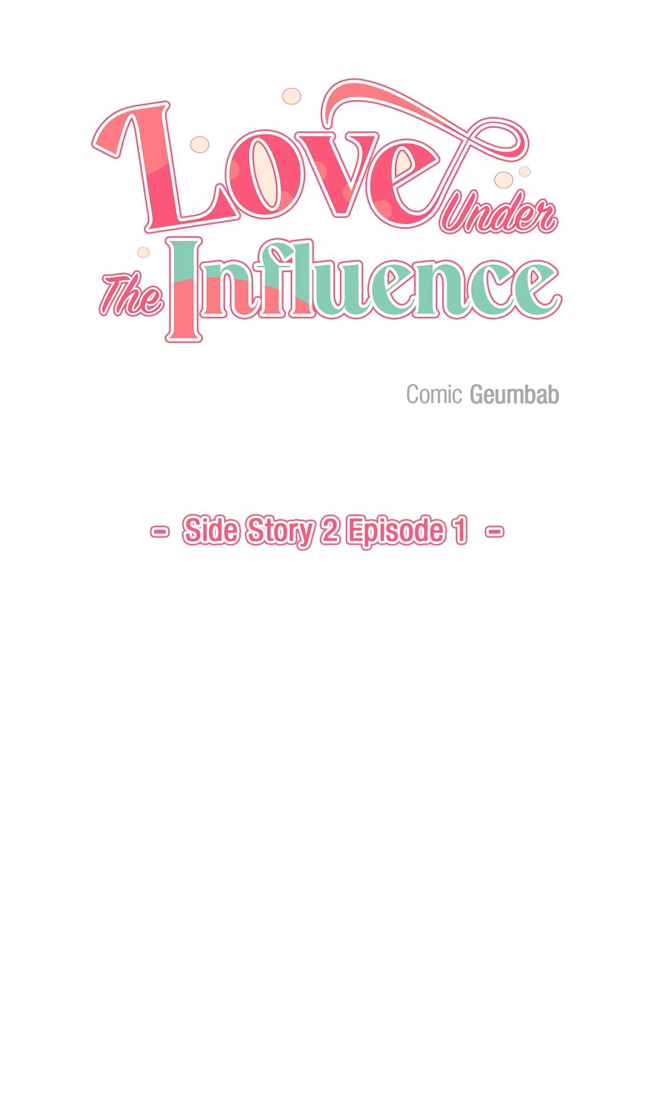Love Under the Influence [Official] - Special Episode 1: Vacation manhwa
