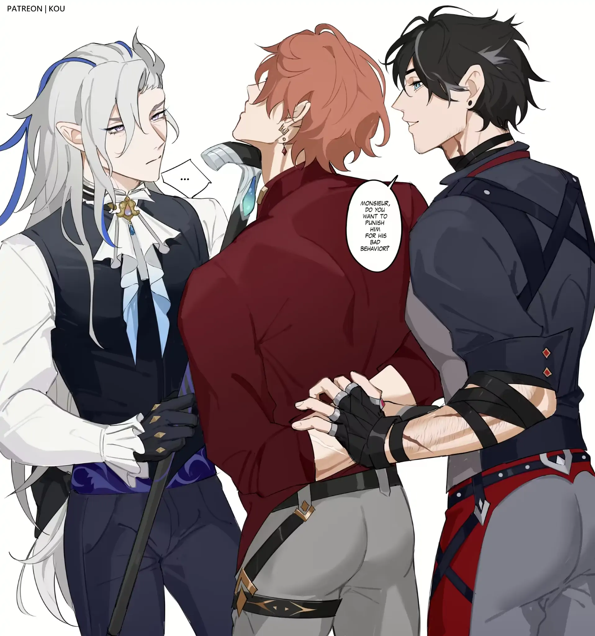 Dragon Instinct: Wriothesley X Neuvillette - Chapter 2 manhwa