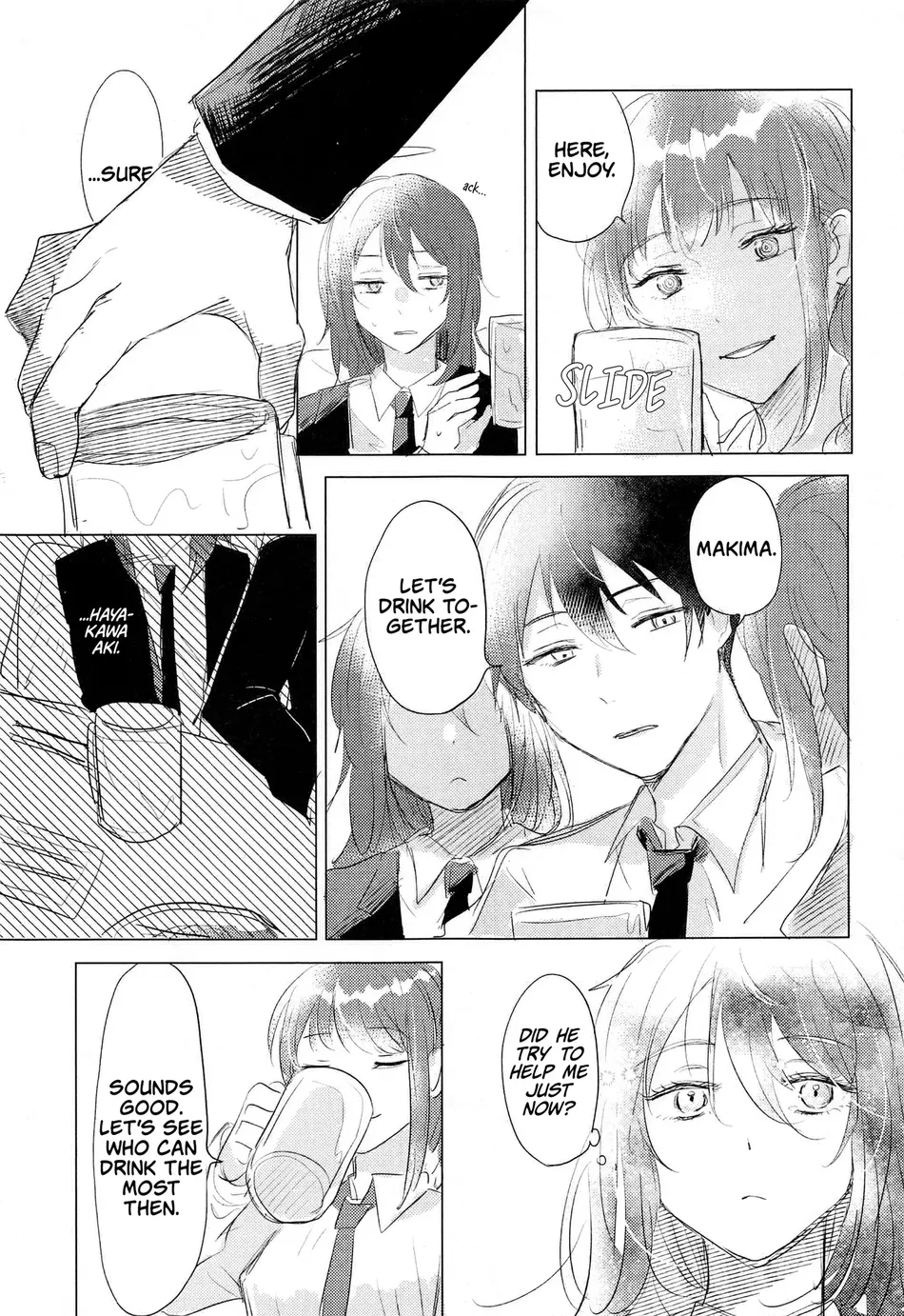 Sono Hitomi de Nomihoshite (Chainsaw Man dj) - Oneshot manhwa