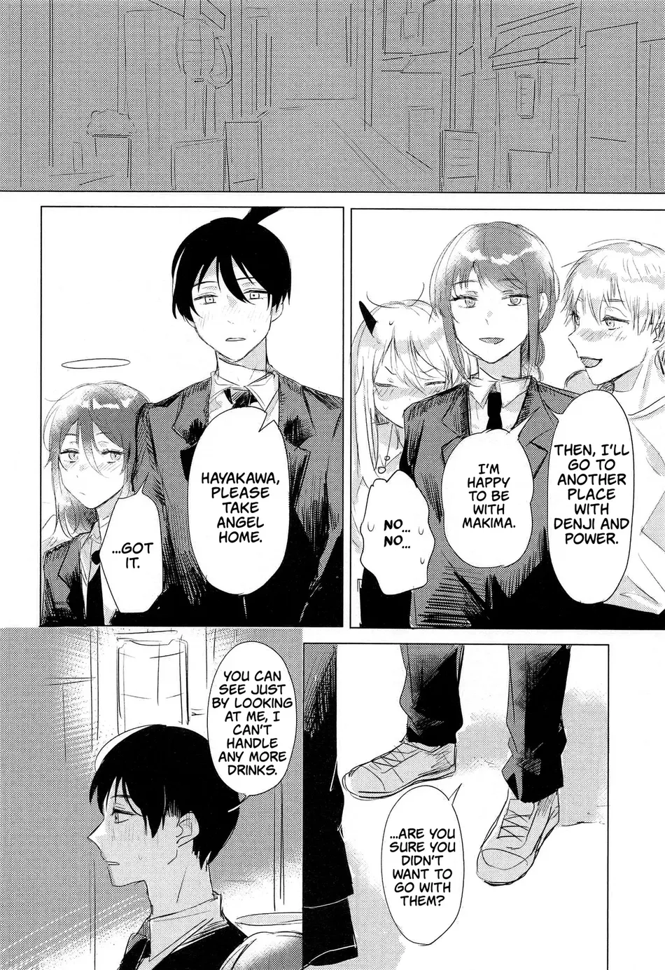 Sono Hitomi de Nomihoshite (Chainsaw Man dj) - Oneshot manhwa