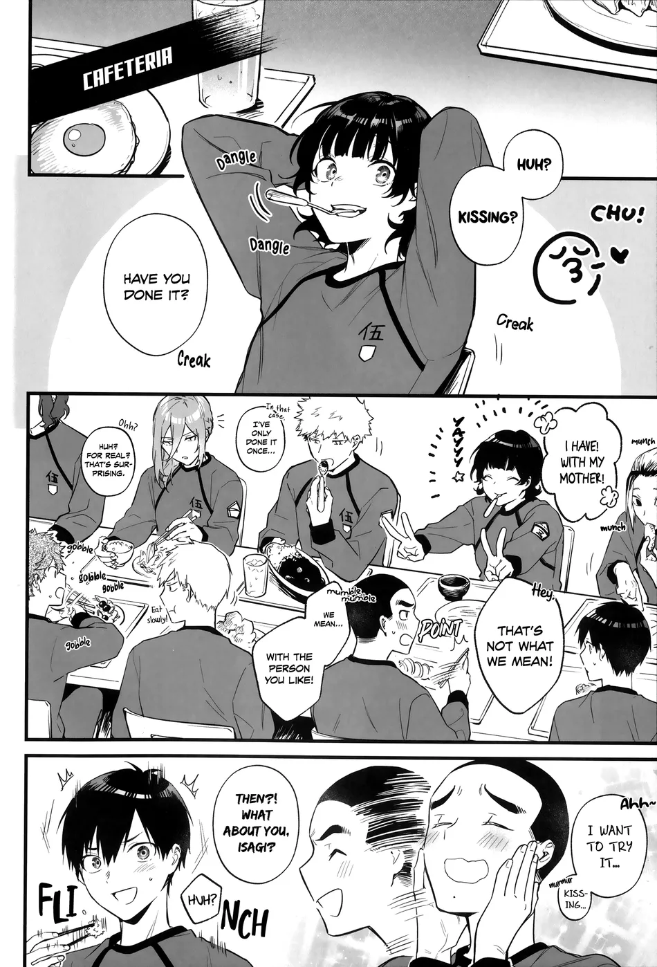 Kiss Kiss Fall in Love (Blue Lock dj) - Oneshot manhwa