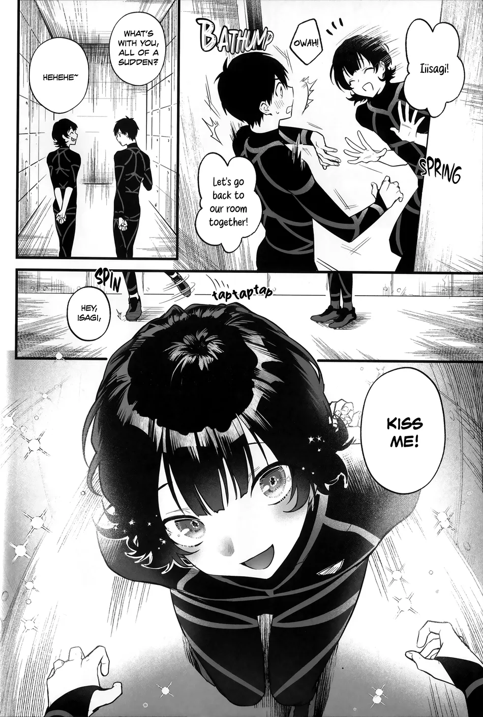 Kiss Kiss Fall in Love (Blue Lock dj) - Oneshot manhwa
